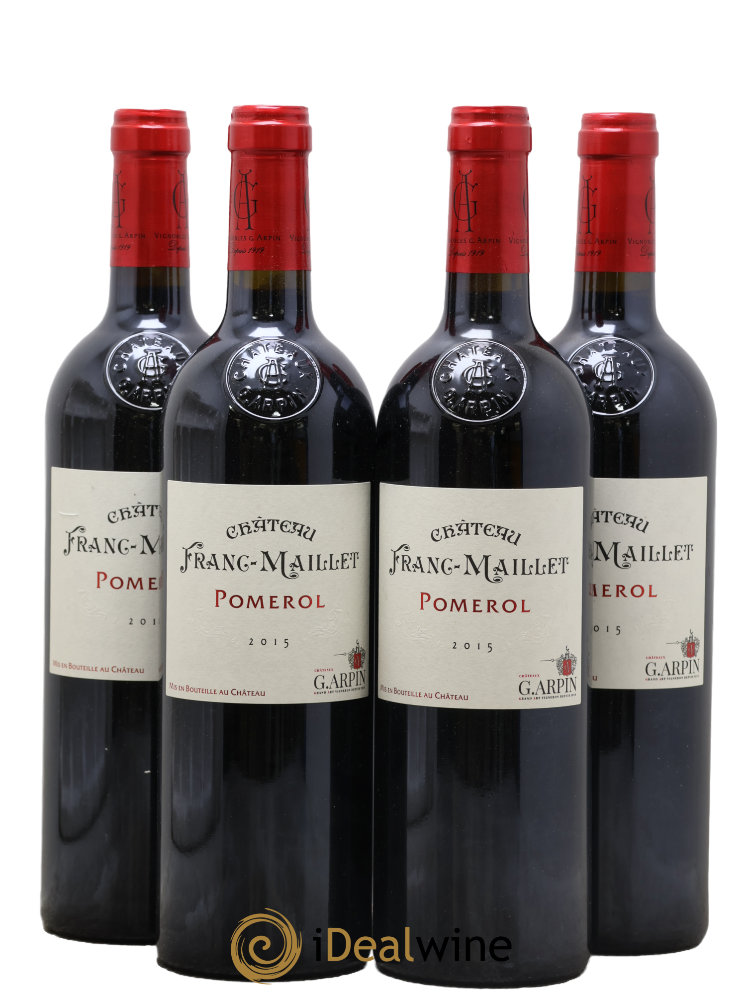 Pomerol Château Franc-Maillet 2015 - Lot de 4 bouteilles - 0