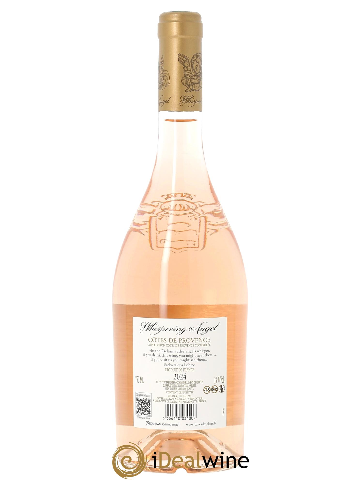 Côtes de Provence Whispering Angel Château d'Esclans  2024 - Posten von 1 Flasche - 1