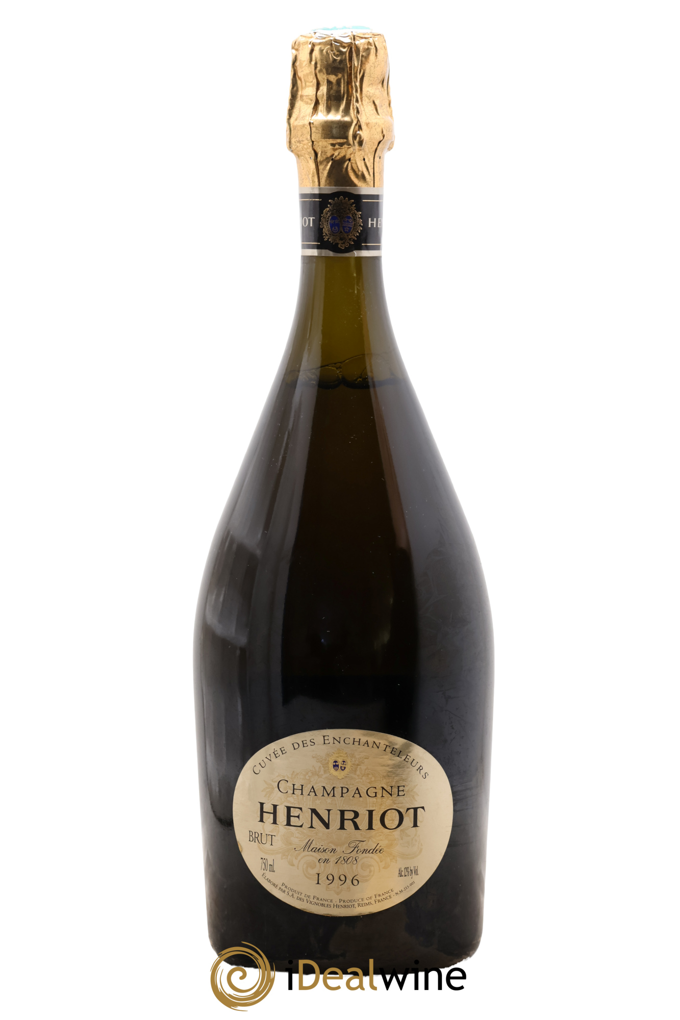 Cuvée des Enchanteleurs Henriot 1996 - Posten von 1 Flasche - 1