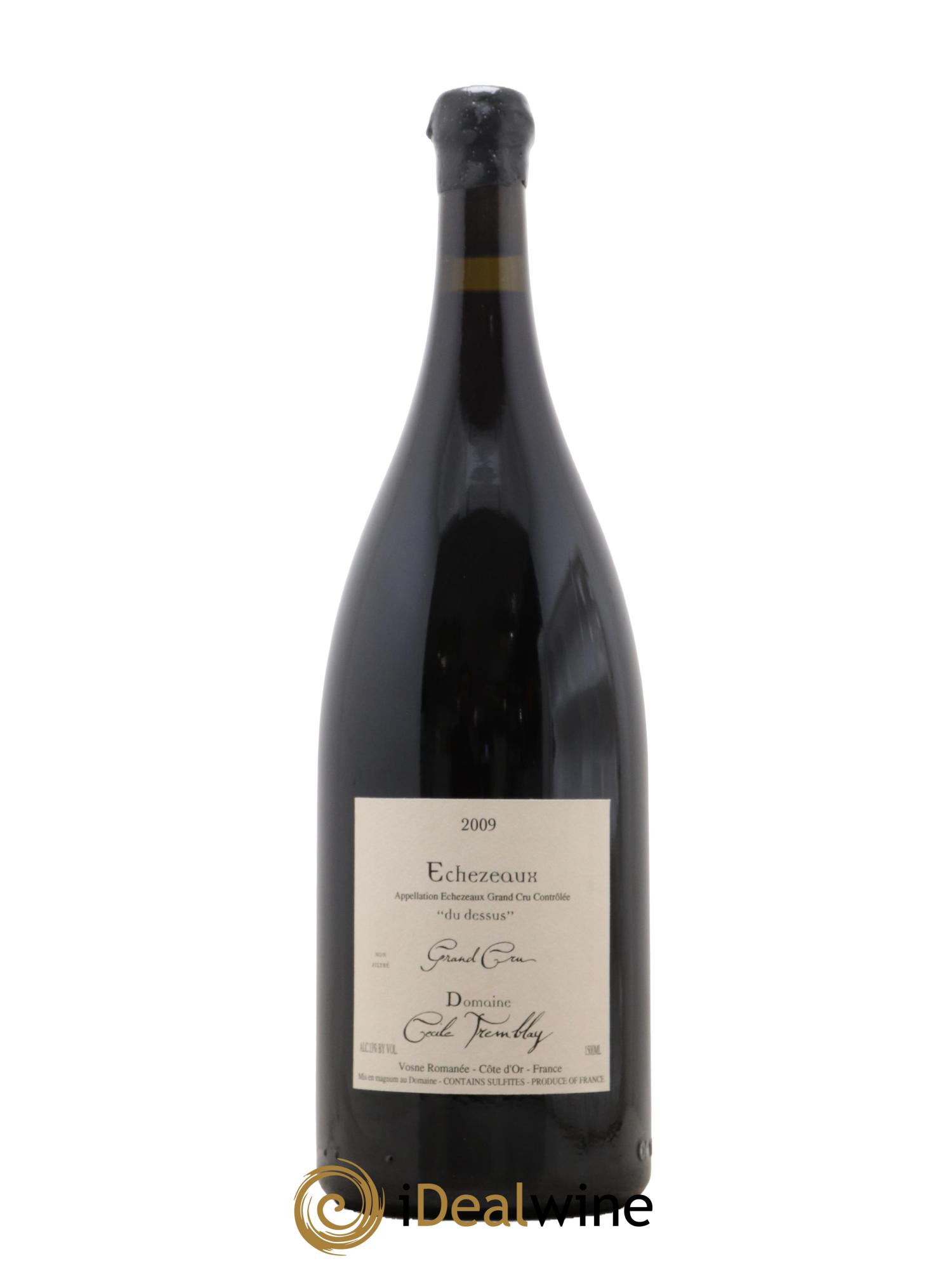 Echezeaux Grand Cru du dessus Cécile Tremblay 2009 - Lot de 1 magnum - 0