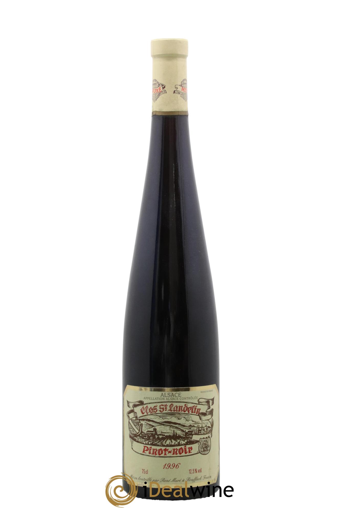 Alsace Pinot Noir Clos Saint Landelin René Muré 1996 - Lot de 1 bouteille - 0