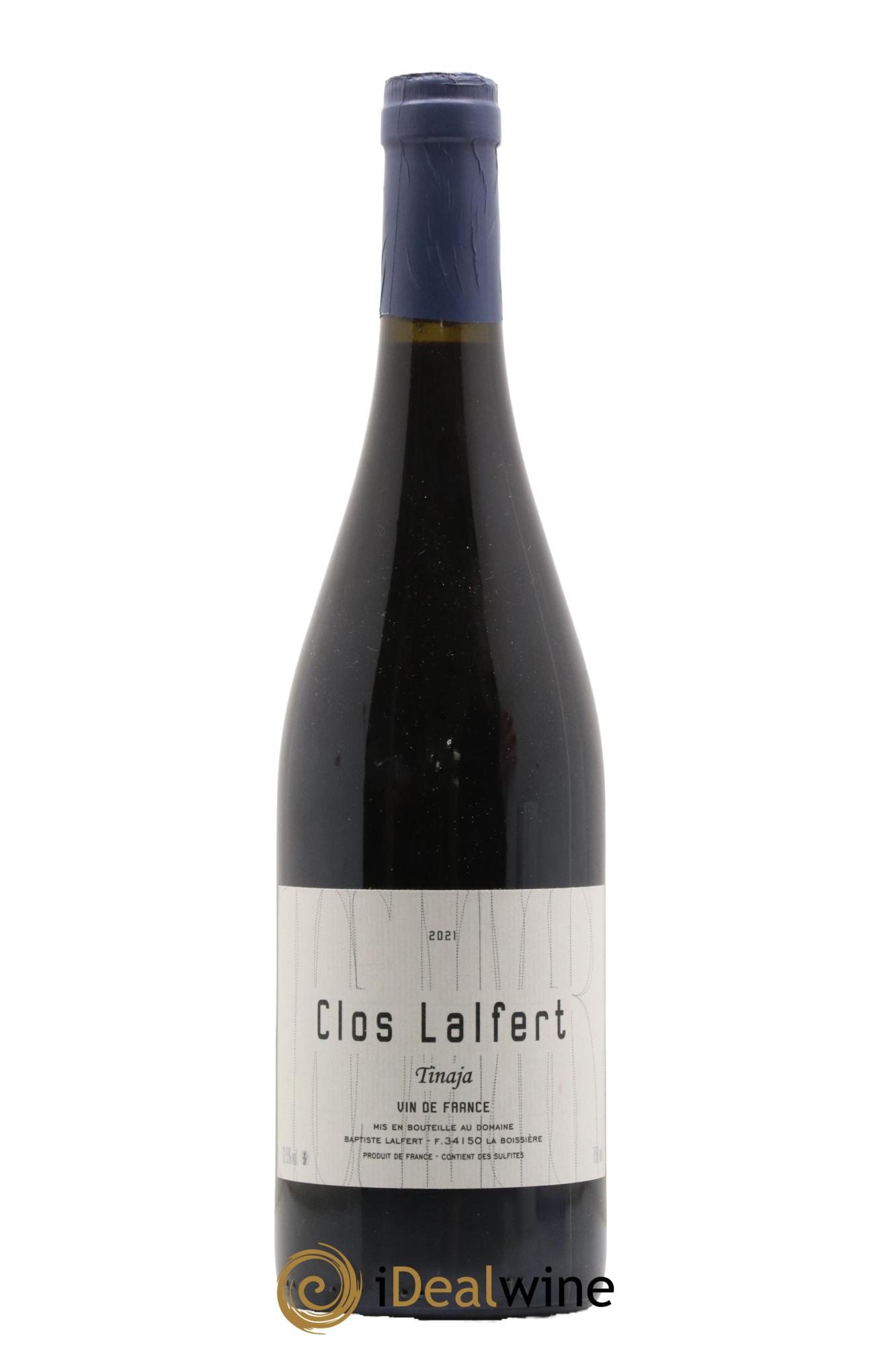 Vin de France Tinaja Clos Lalfert 2021 - Lot de 1 bouteille - 0
