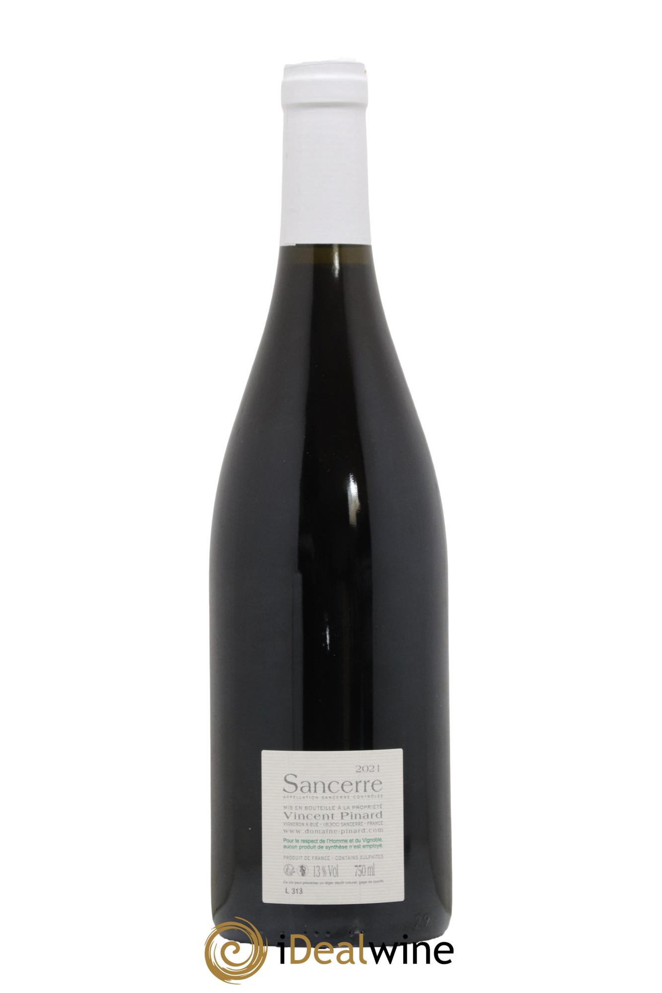 Sancerre Vincent Pinard 2021 - Lot de 1 bouteille - 1