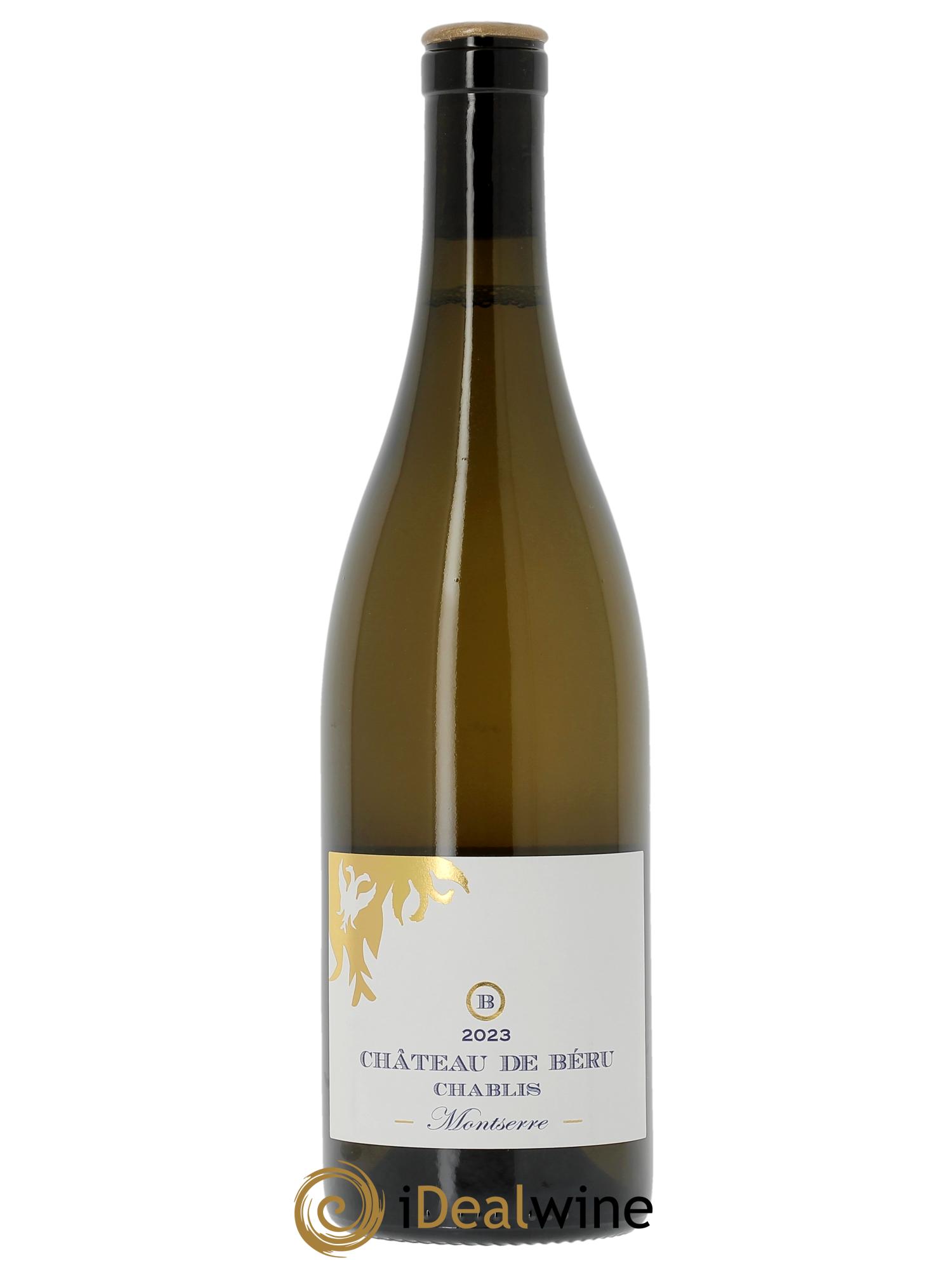 Chablis Montserre Château de Béru  2023 - Lotto di 1 bottiglia - 0