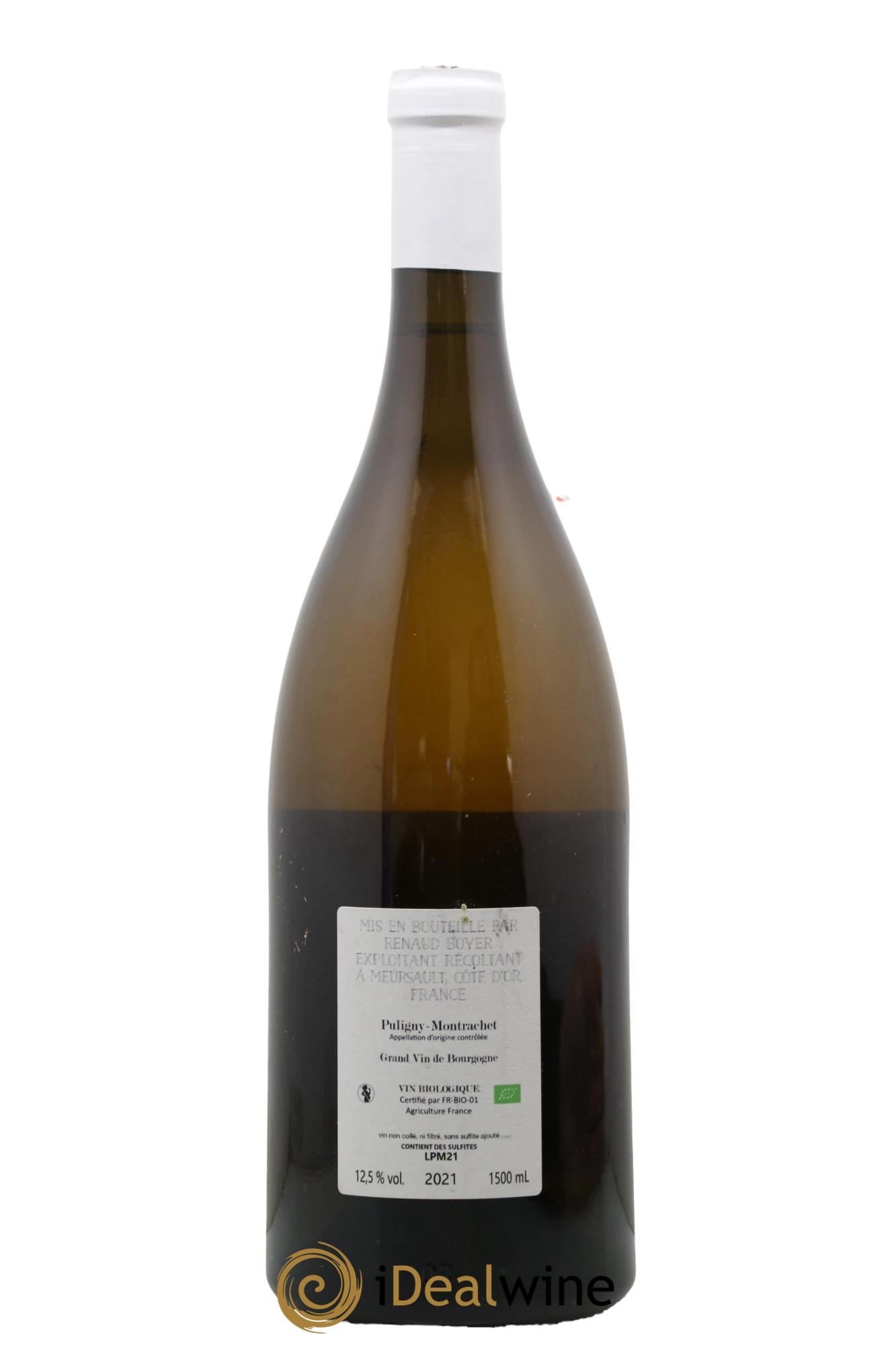 Puligny-Montrachet Les Reuchaux Renaud Boyer 2021 - Lot de 1 magnum - 1