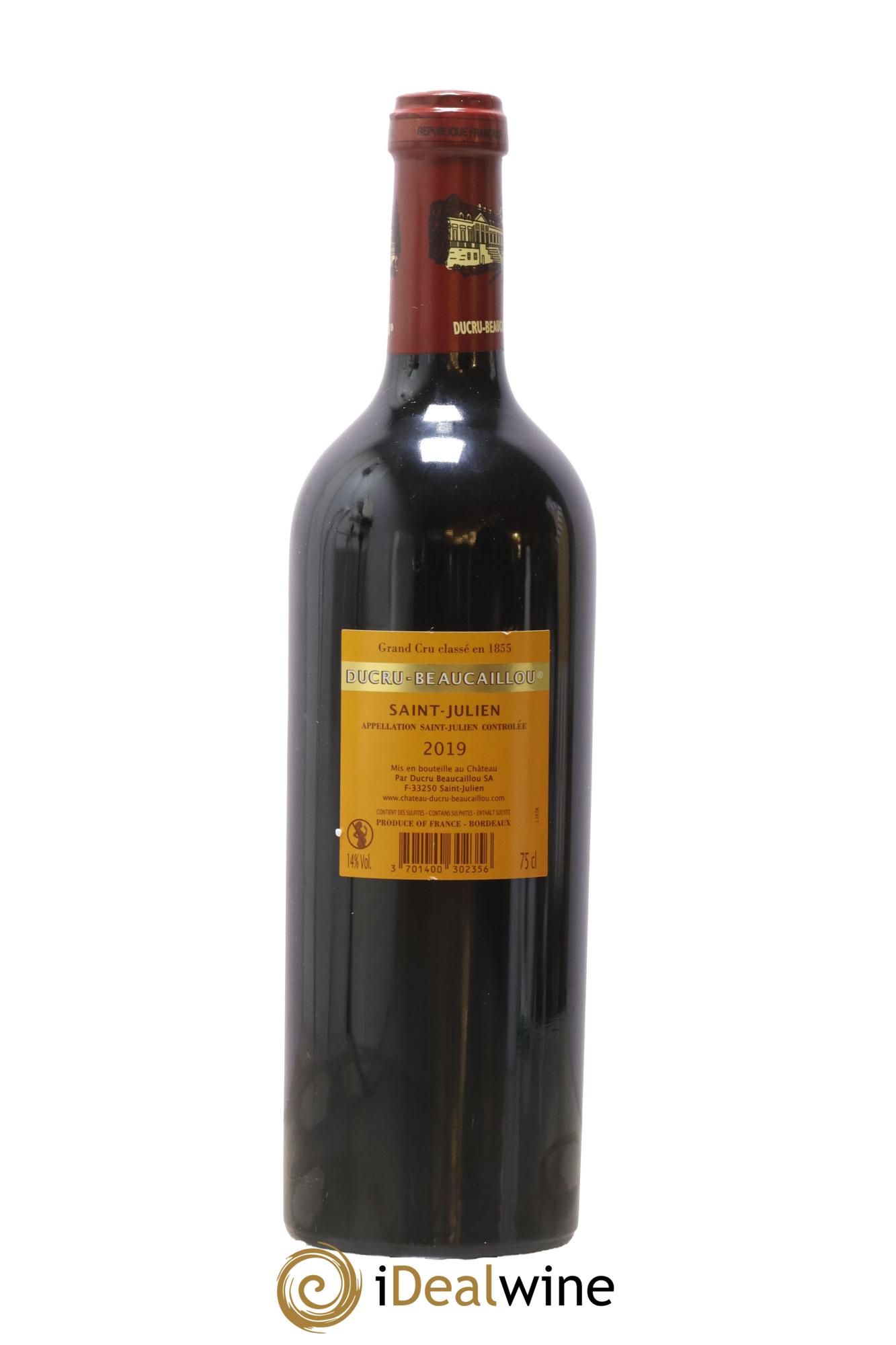 Château Ducru Beaucaillou 2ème Grand Cru Classé 2019 - Posten von 1 Flasche - 1