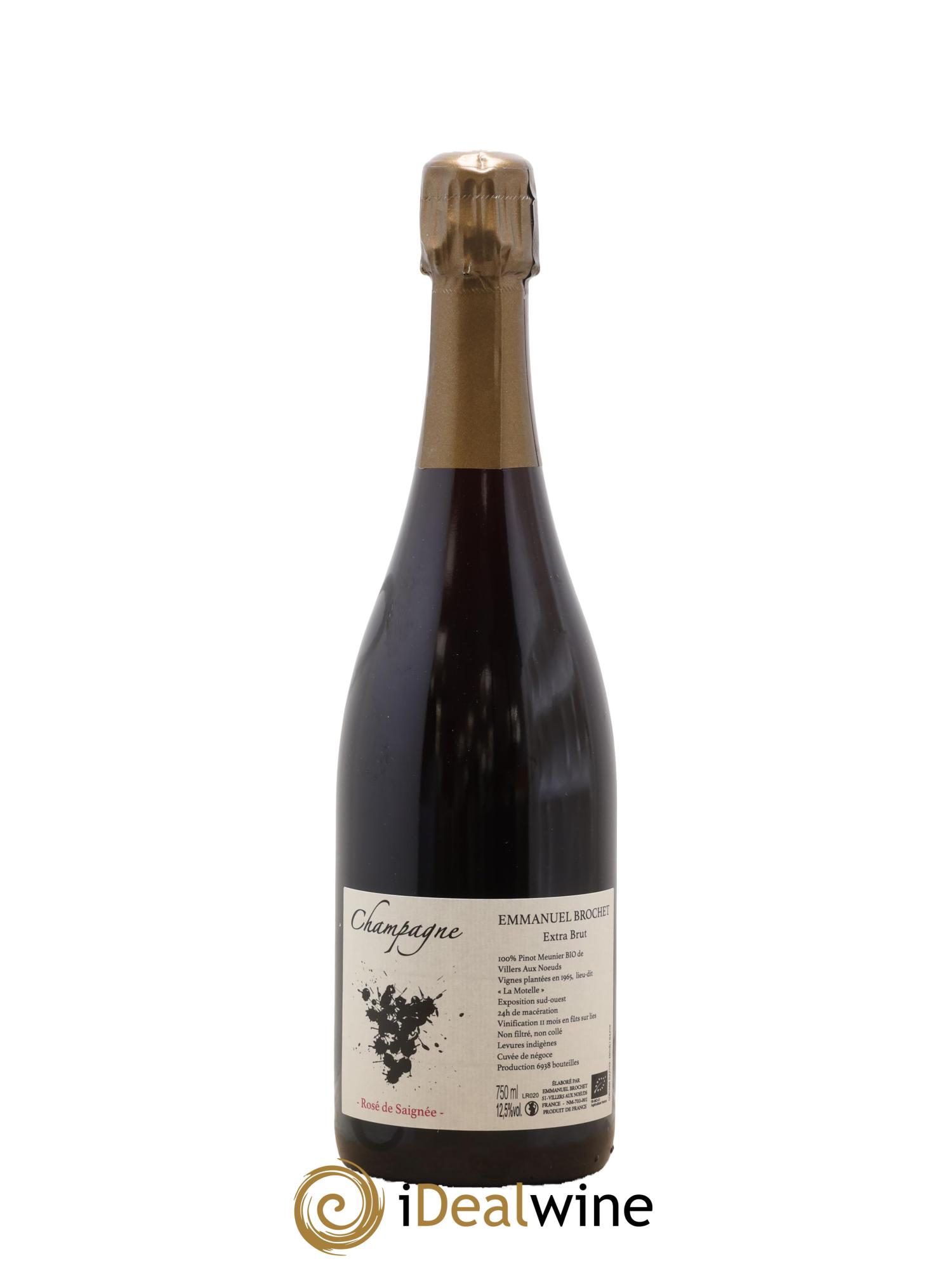 Rosé de Saignée Extra-Brut Emmanuel Brochet - Lot de 1 bouteille - 0