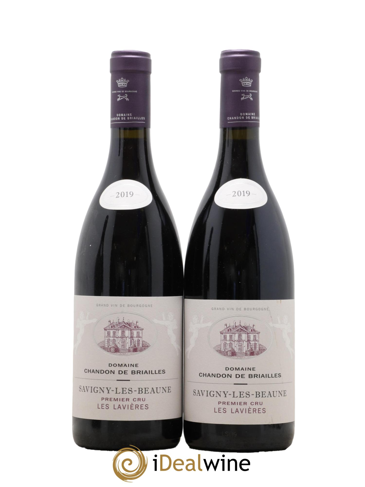Savigny-lès-Beaune 1er Cru Les Lavières Chandon de Briailles 2019 - Lot de 2 bouteilles - 0
