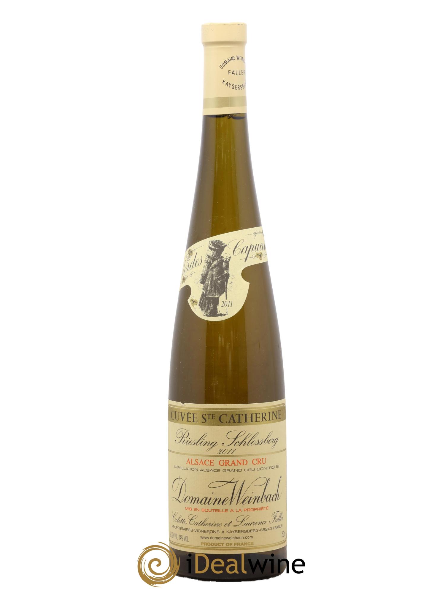 Alsace Grand Cru Riesling Schlossberg Cuvée Sainte Catherine Weinbach (Domaine) 2011 - Lot of 1 bottle - 0
