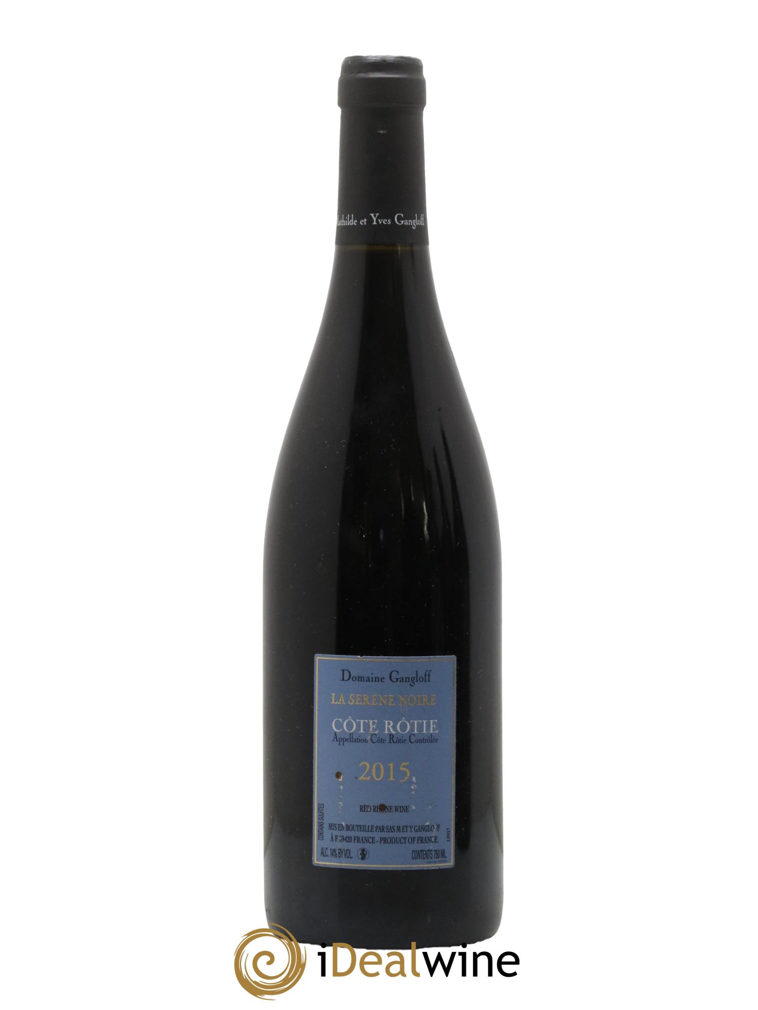 Côte-Rôtie La Sereine Noire Gangloff (Domaine) 2015 - Lot de 1 bouteille - 1
