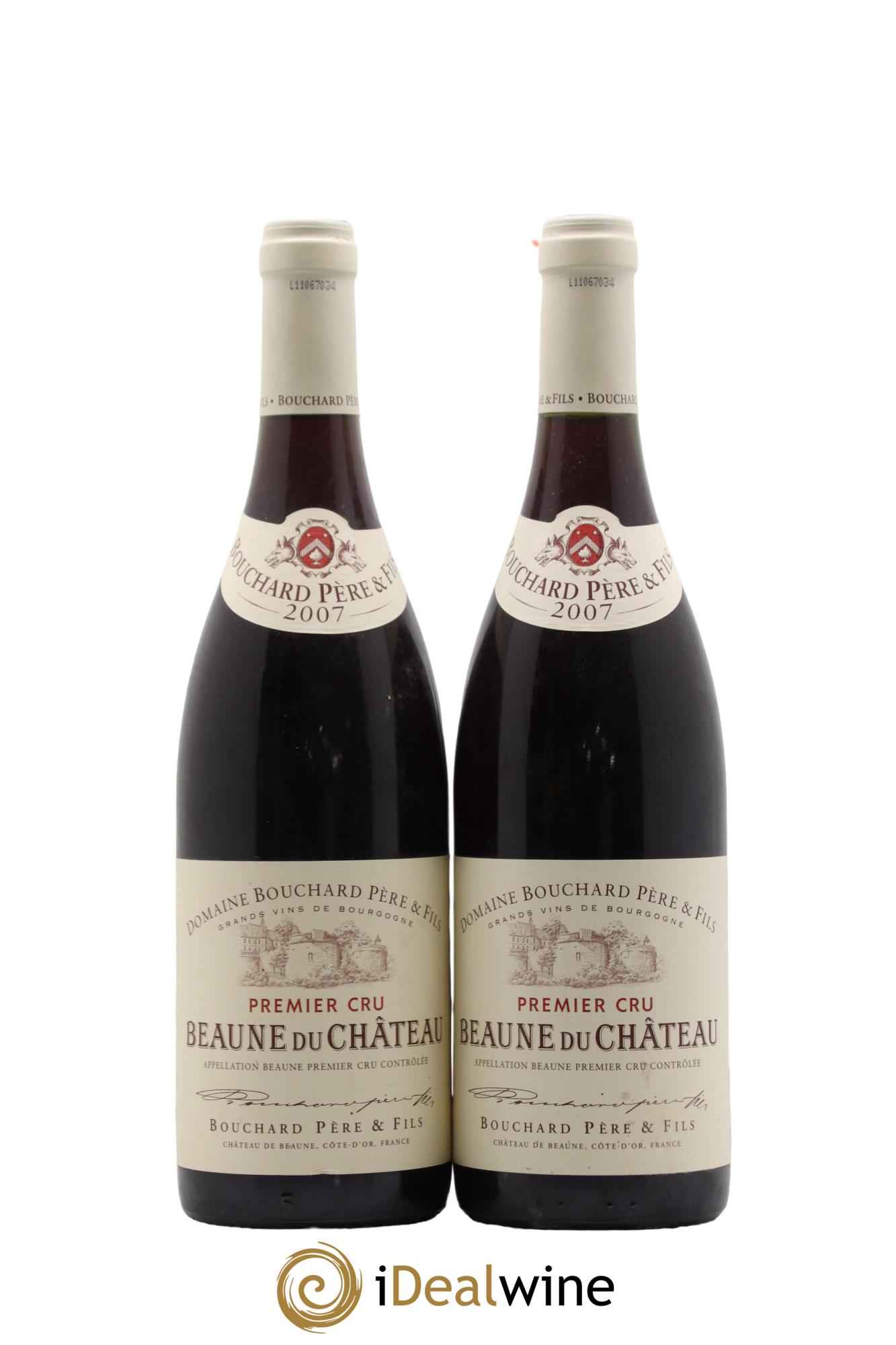 Beaune 1er Cru du Château Bouchard Père & Fils 2007 - Lot of 2 bottles - 0
