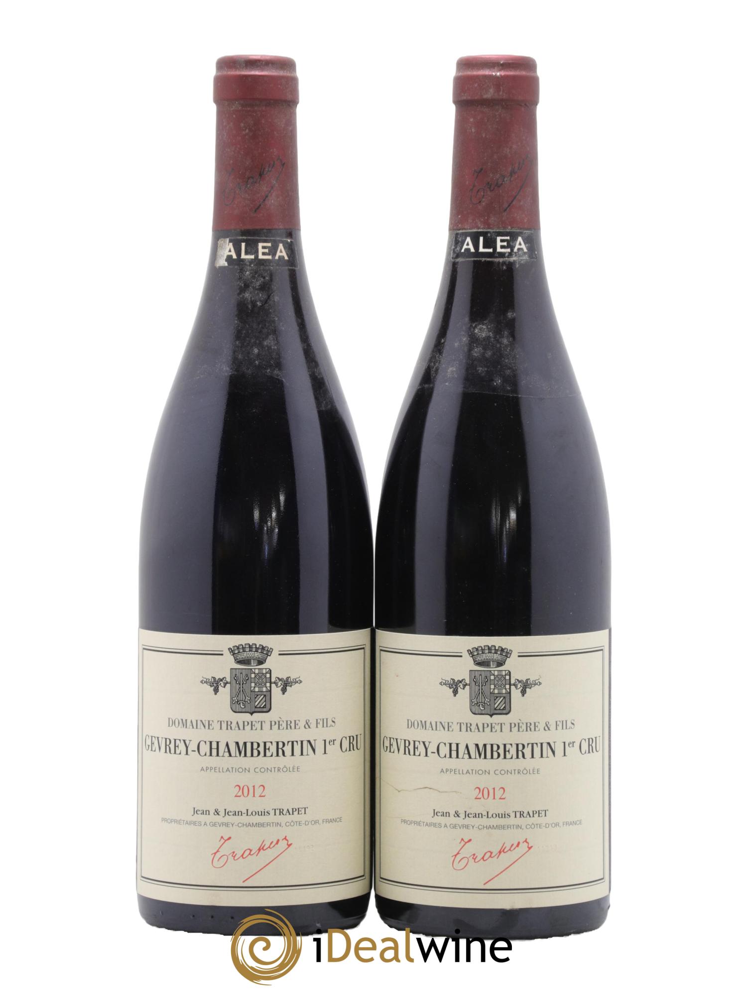 Gevrey-Chambertin 1er Cru Aléa Domaine Trapet 2012 - Lot de 2 bouteilles - 0