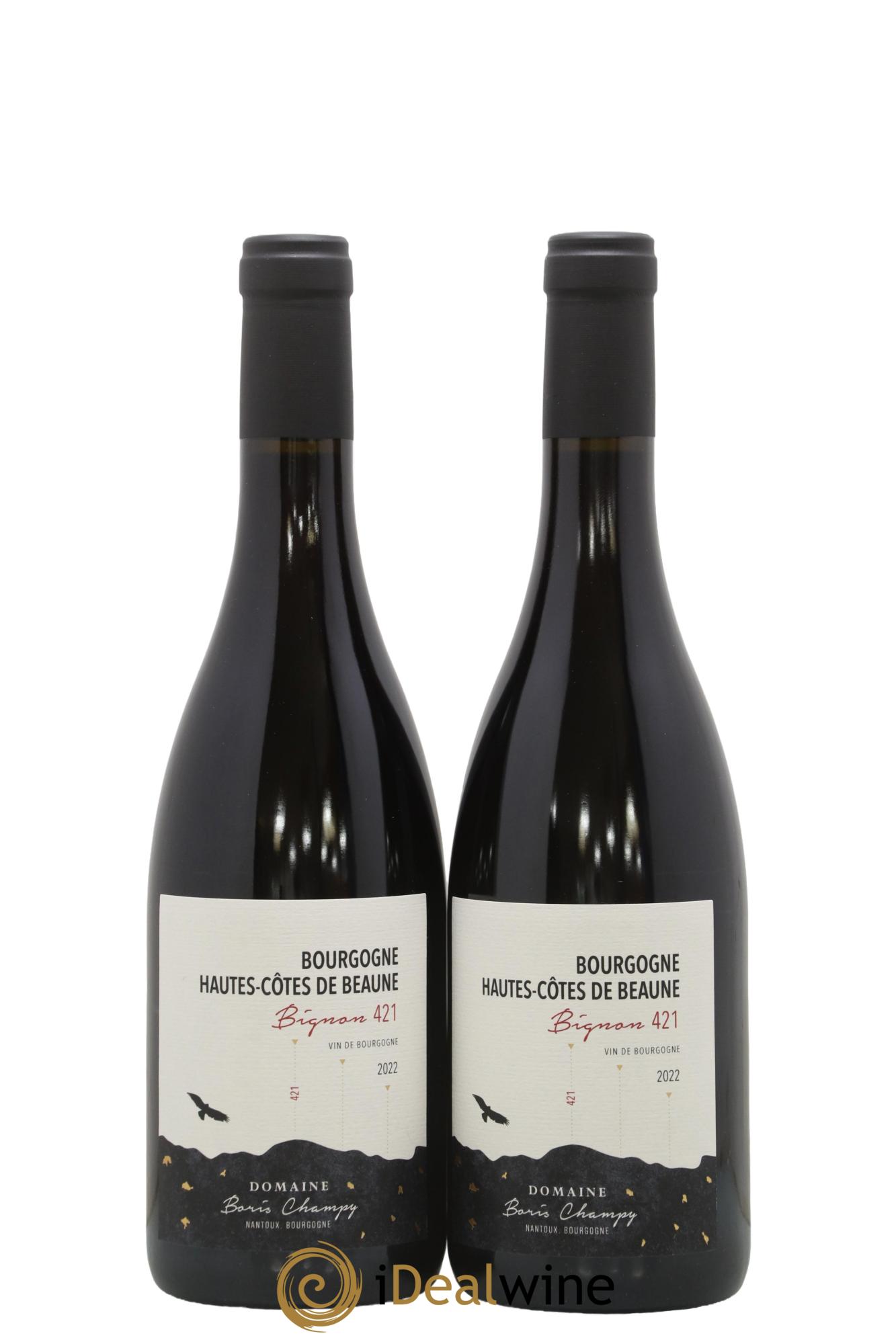 Hautes-Côtes de Beaune En Bignon 421 Boris Champy 2022 - Lot de 2 bouteilles - 0
