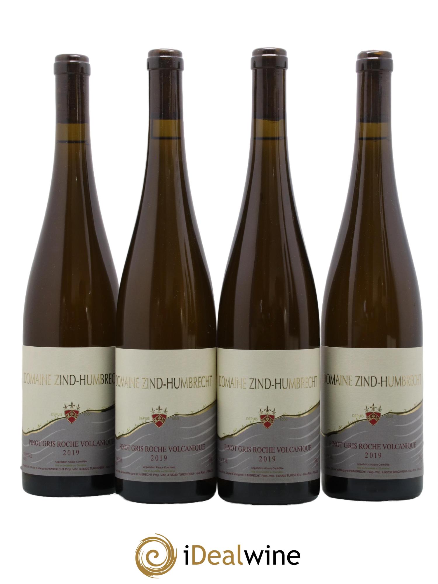 Alsace Pinot Gris Roche Volcanique Zind-Humbrecht (Domaine) 2019 - Lot de 4 bouteilles - 0