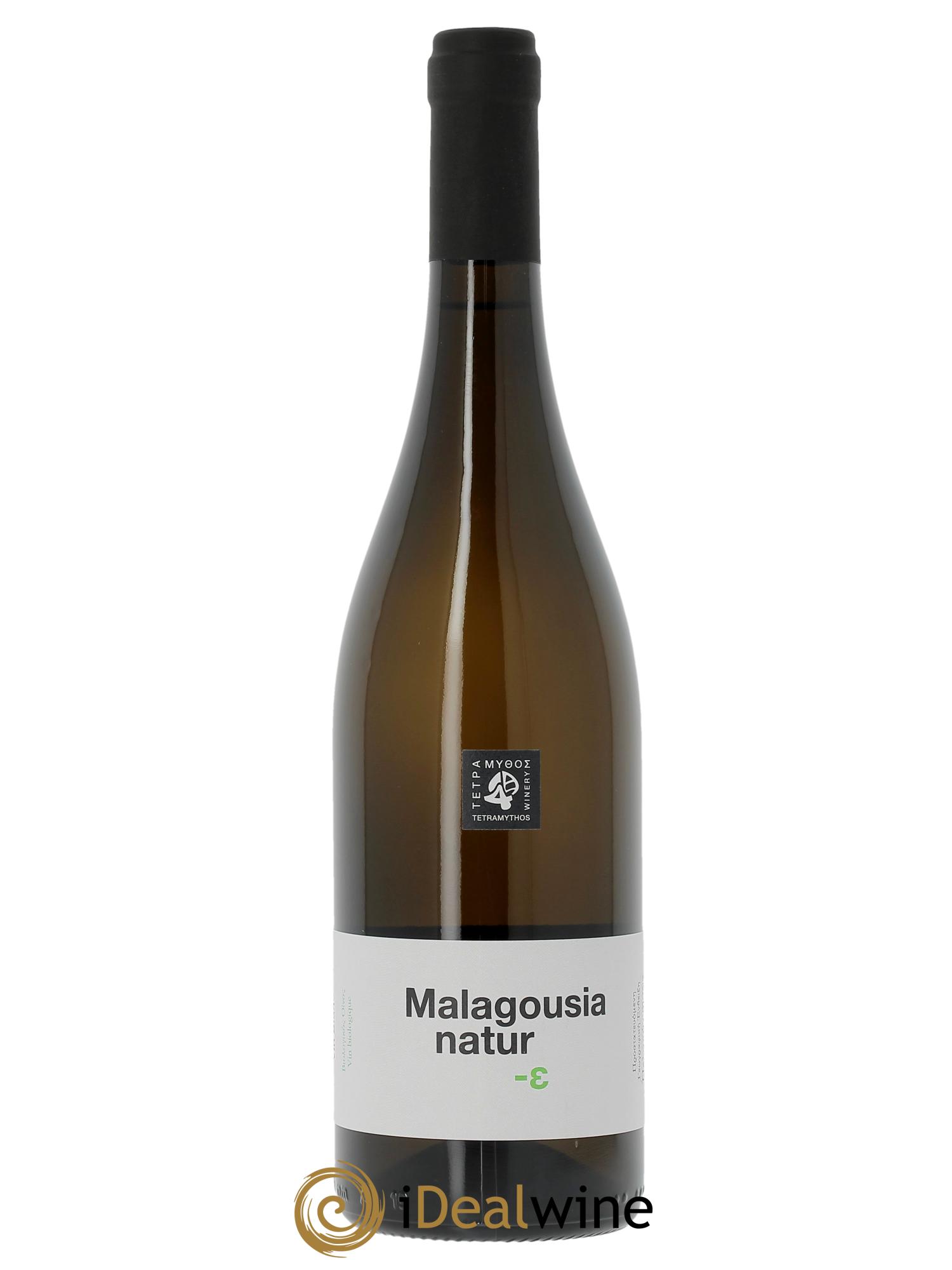 IGP Peloponèse Tetramythos Malagousia Nature  2024 - Lot de 1 bouteille - 0