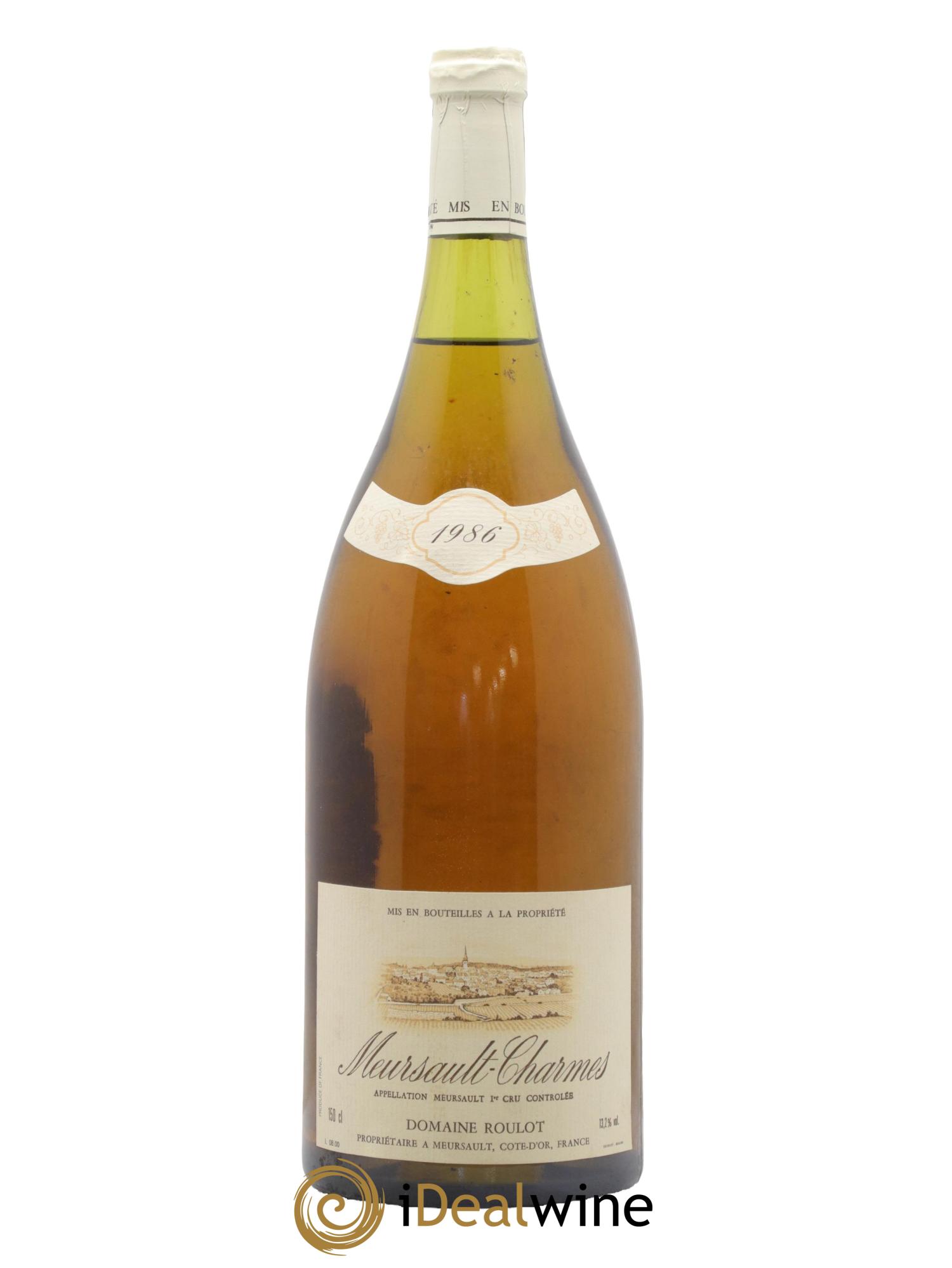 Meursault 1er Cru Charmes Roulot (Domaine) 1986 - Posten von 1 Magnum - 1