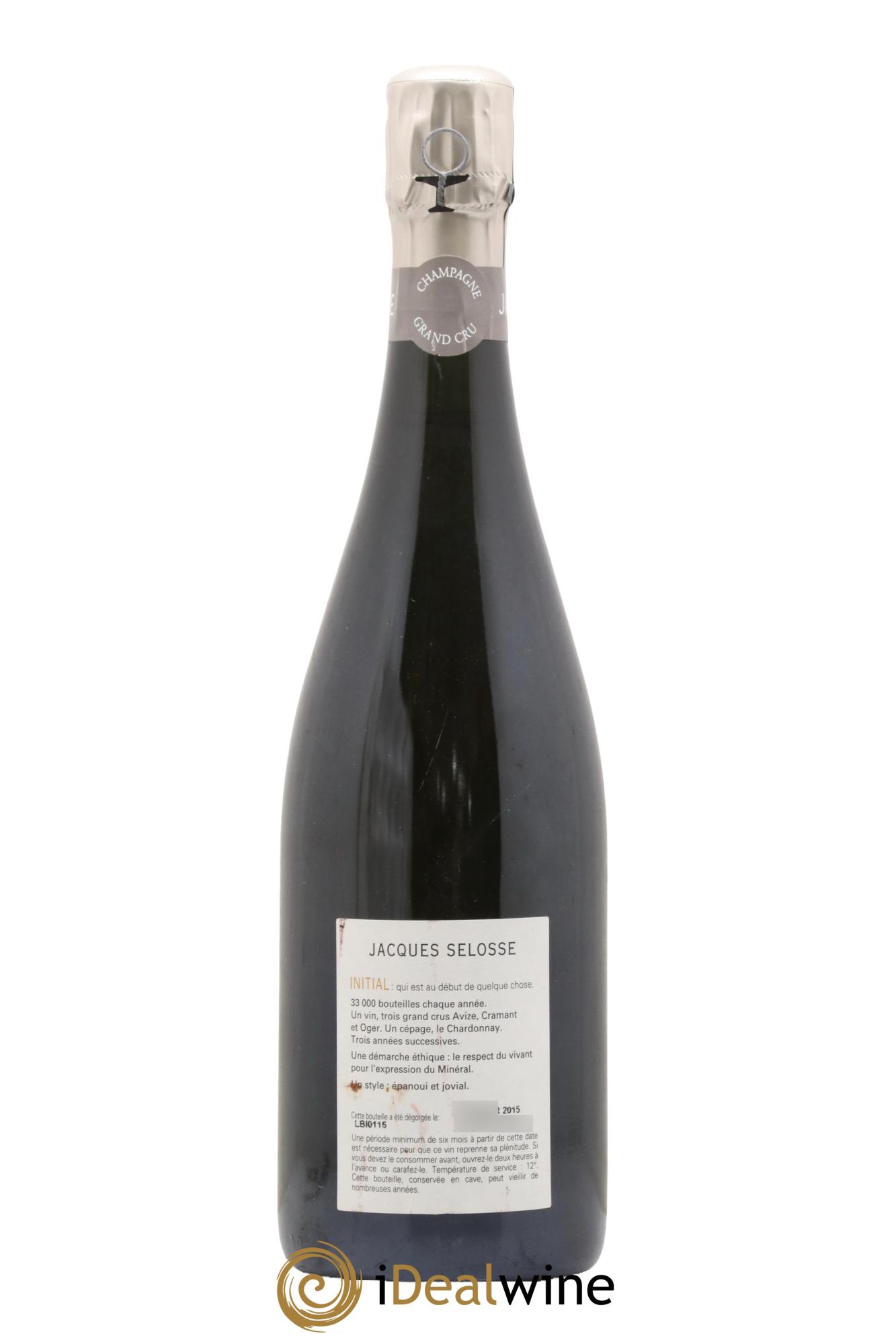 Initial Brut Jacques Selosse - Lotto di 1 bottiglia - 1