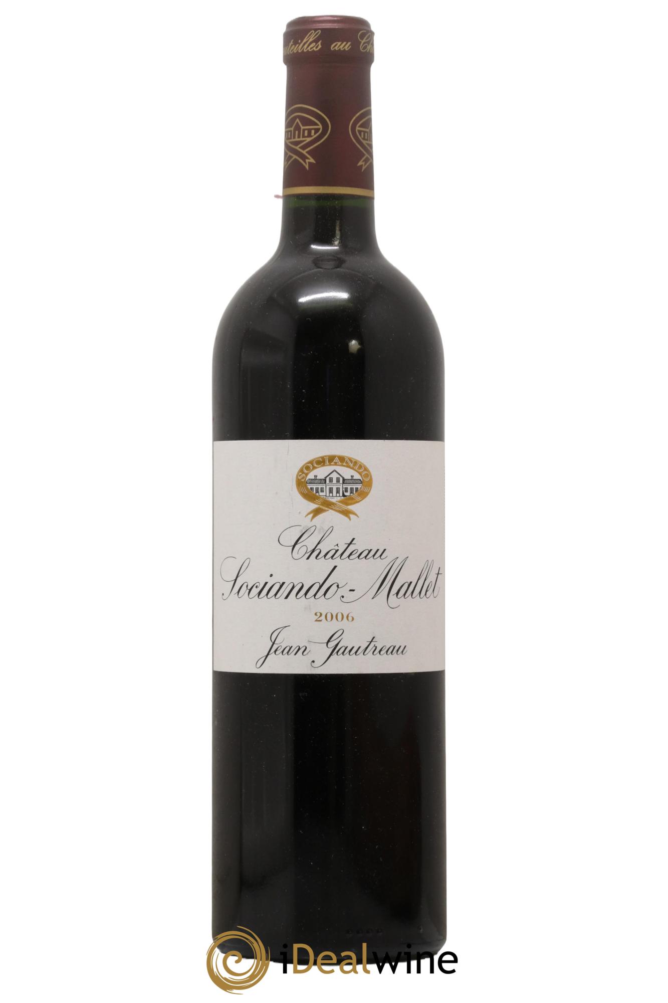 Château Sociando Mallet 2006 - Lot of 1 bottle - 0
