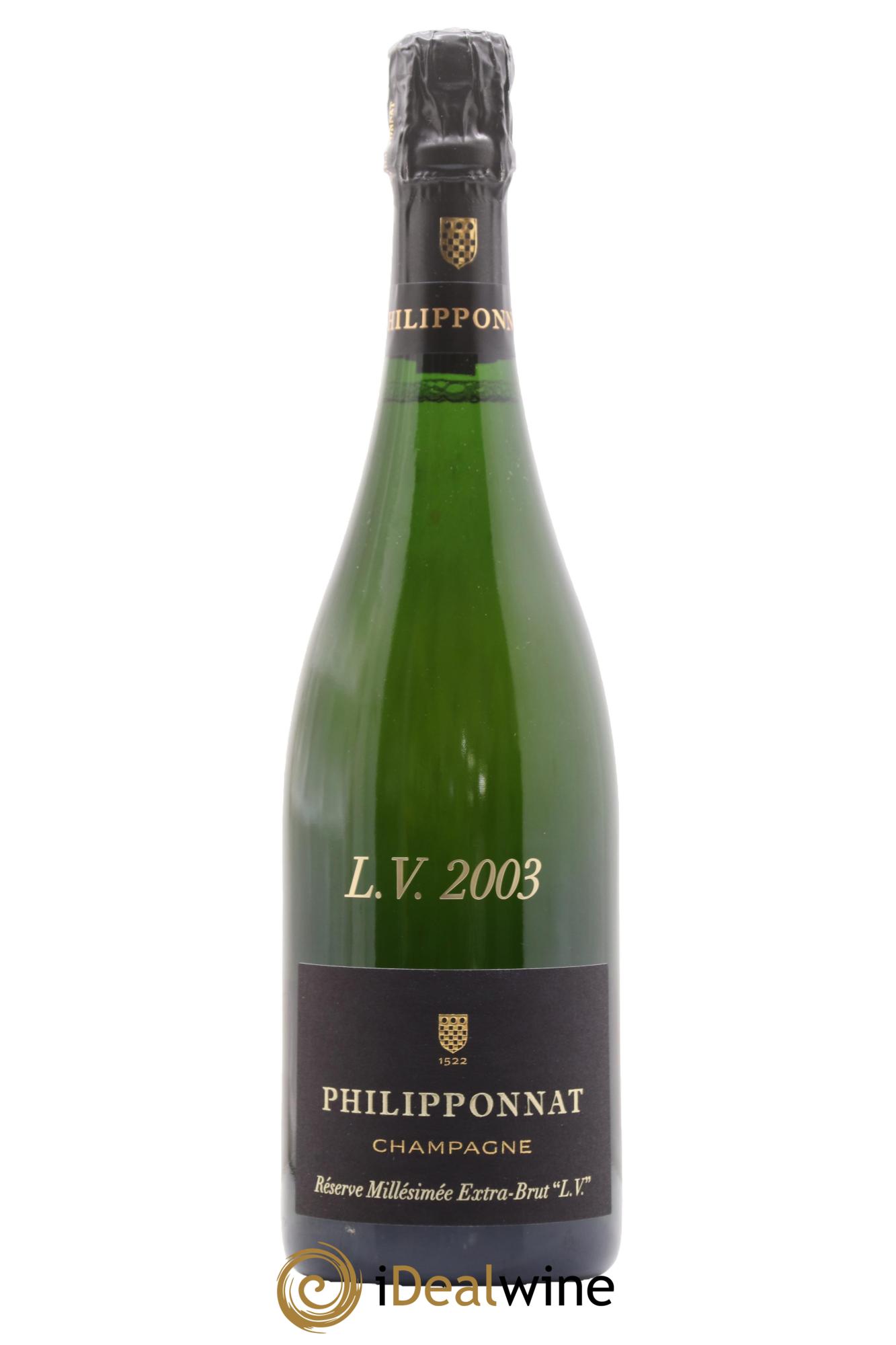 Réserve millésimée LV Philipponnat 2003 - Lot of 1 bottle - 0