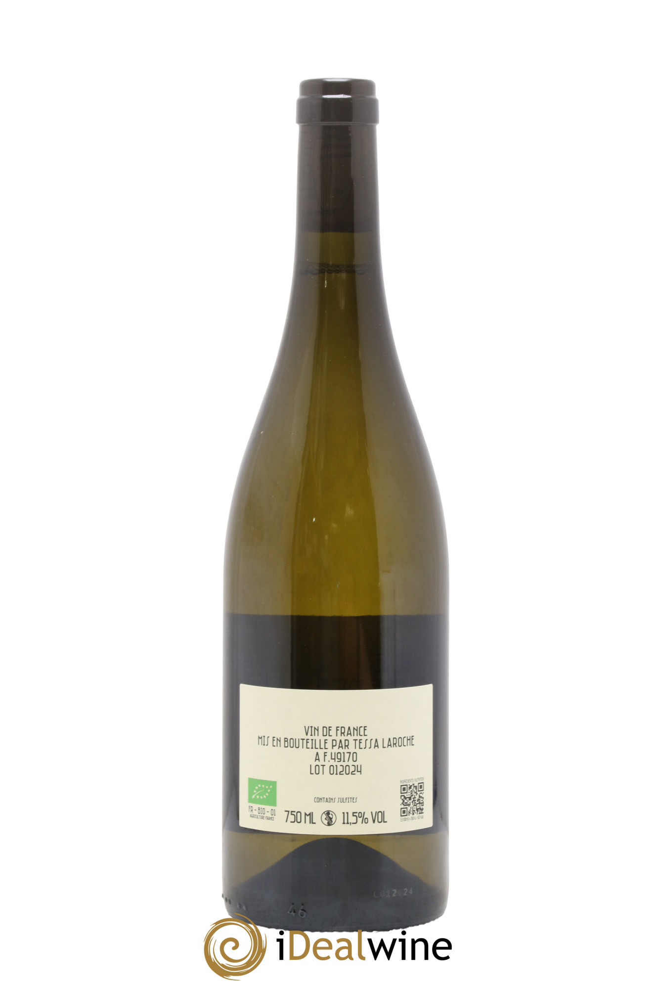 Vin de France Le Berceau des Fées Tessa Laroche - Lot de 1 bouteille - 1