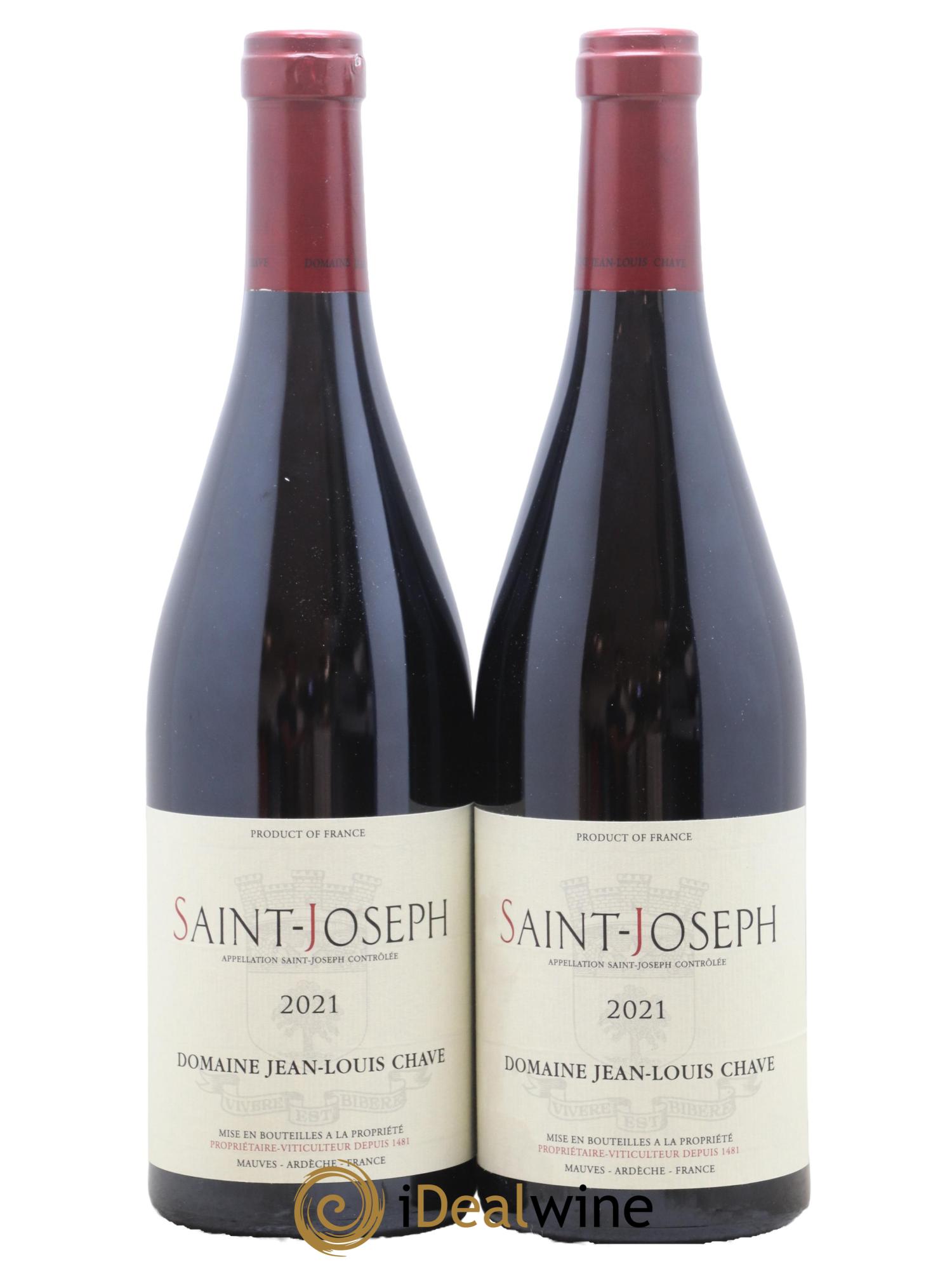 Saint-Joseph Jean-Louis Chave 2021 - Lot de 2 bouteilles - 0