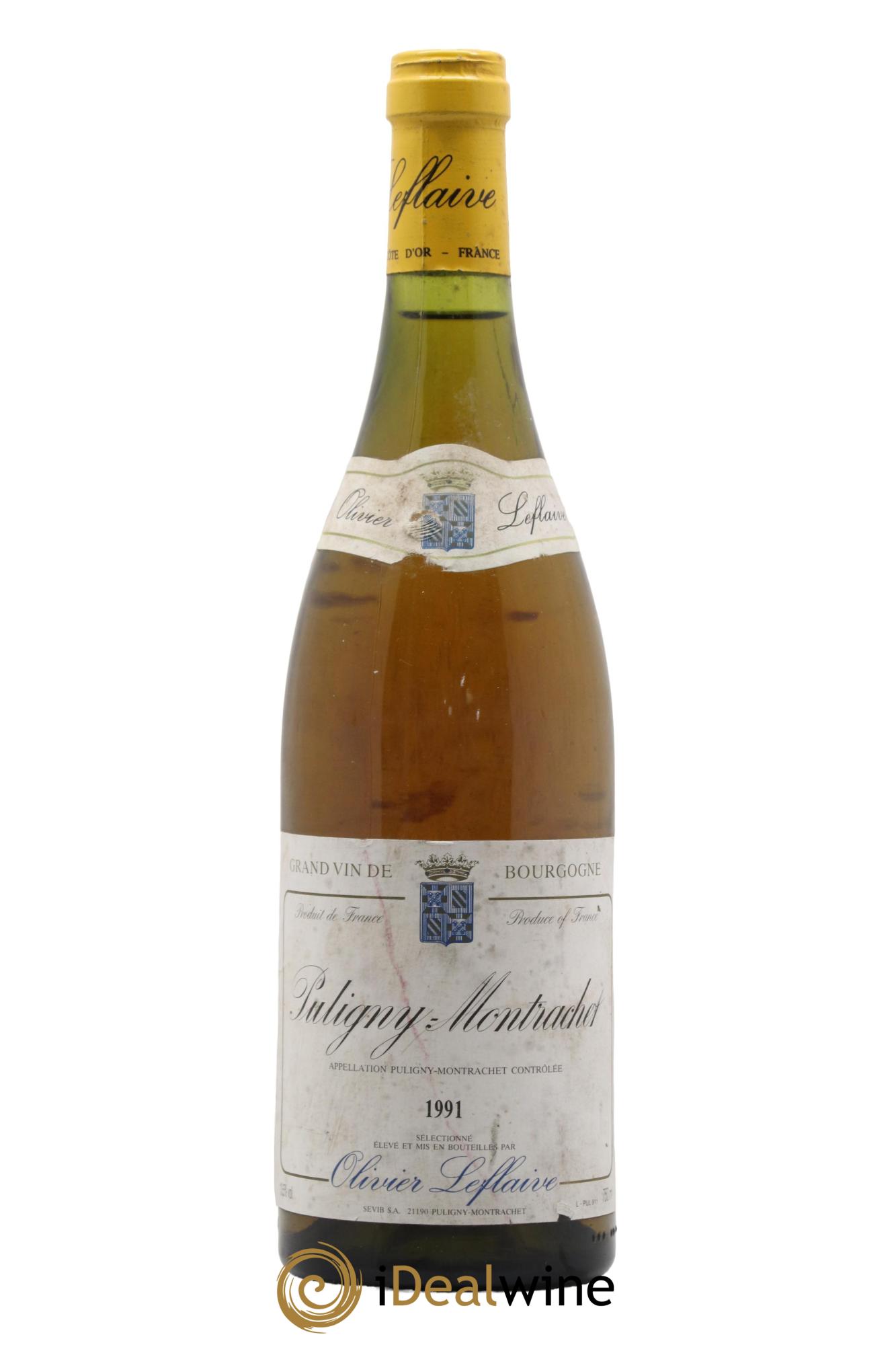 Puligny-Montrachet Olivier Leflaive 1991 - Lot de 1 bouteille - 0