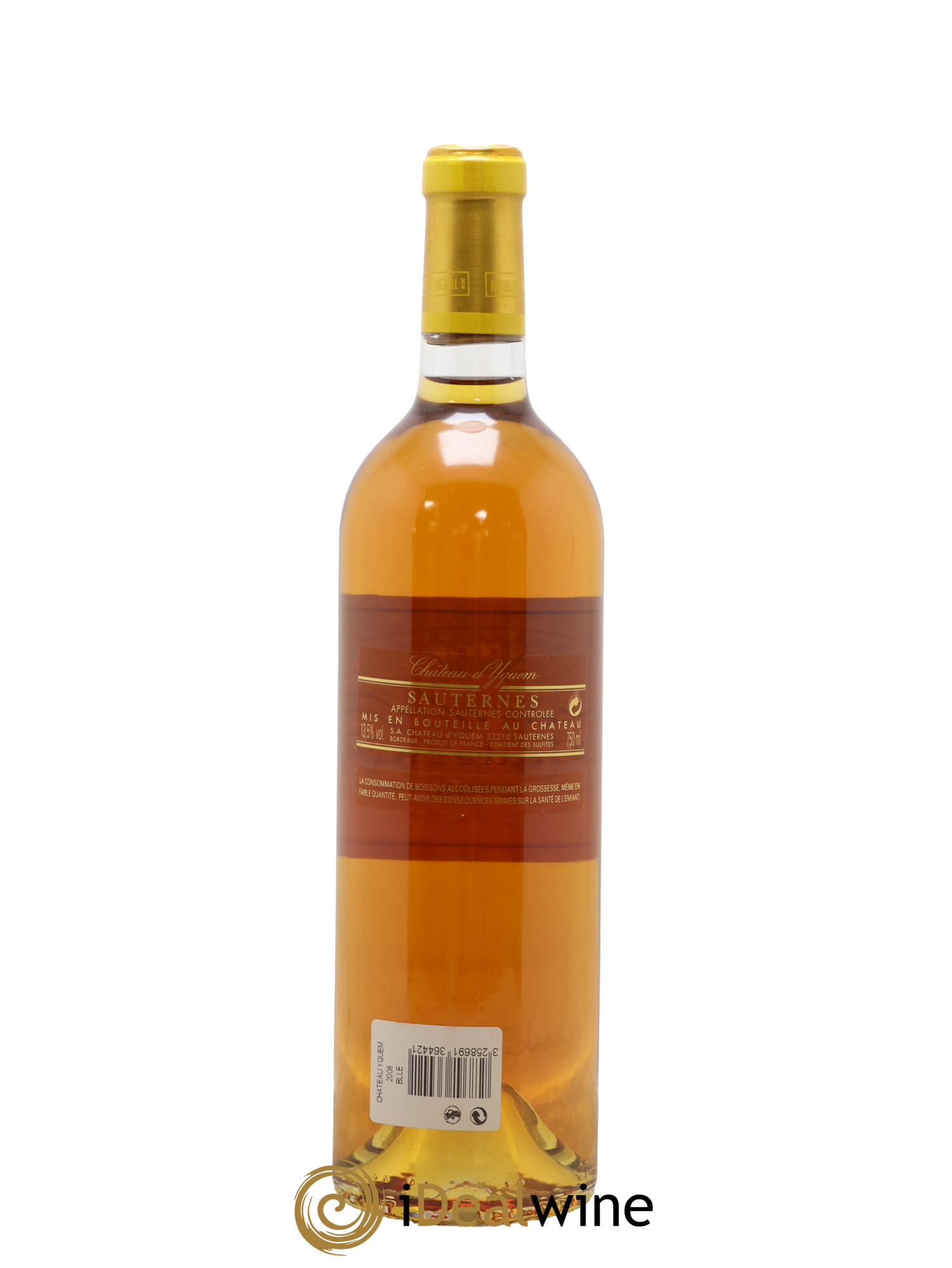 Château d' Yquem 1er Cru Classé Supérieur  2008 - Posten von 1 Flasche - 1