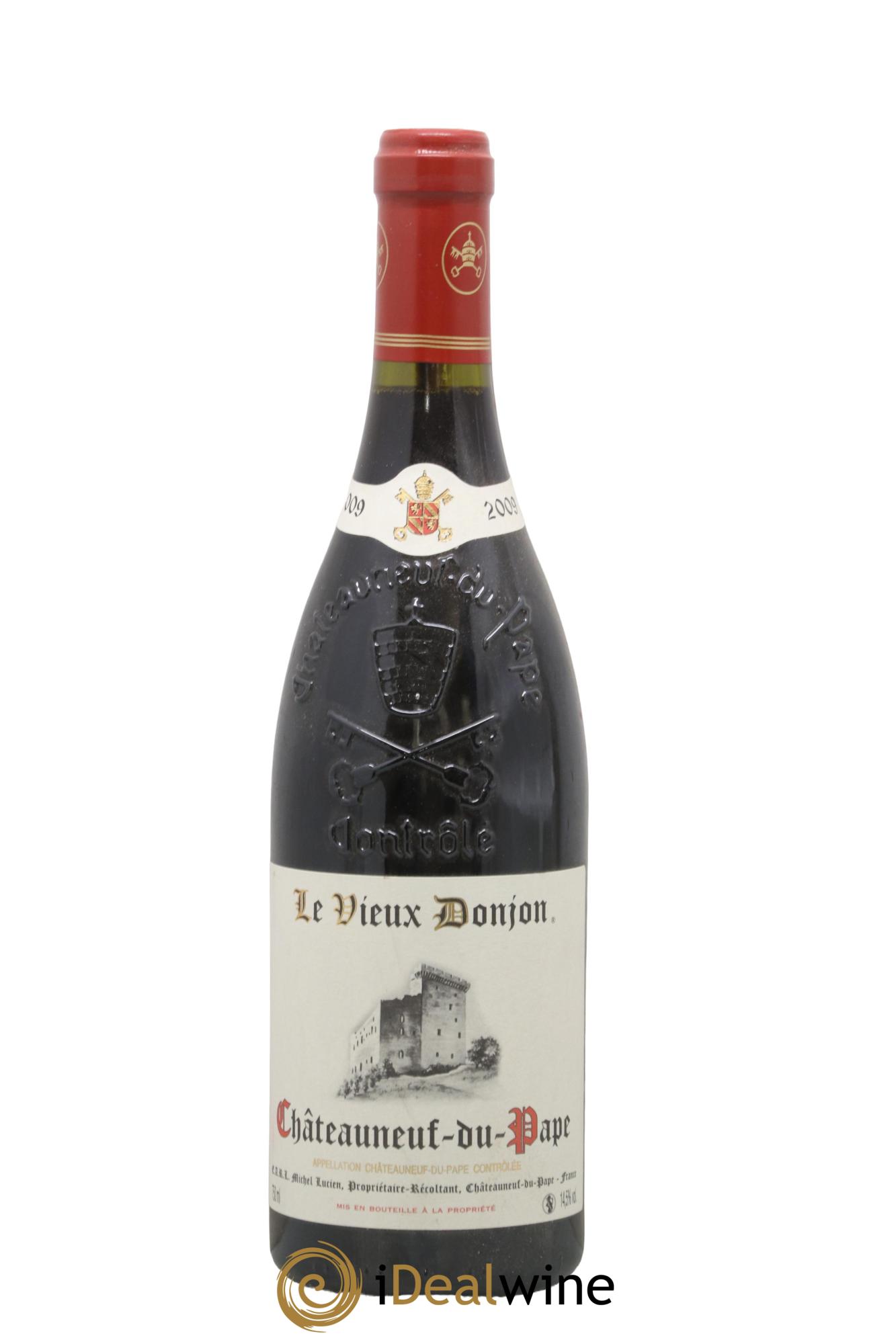Châteauneuf-du-Pape Le Vieux Donjon Michel Lucien 2009 - Lot de 1 bouteille - 0