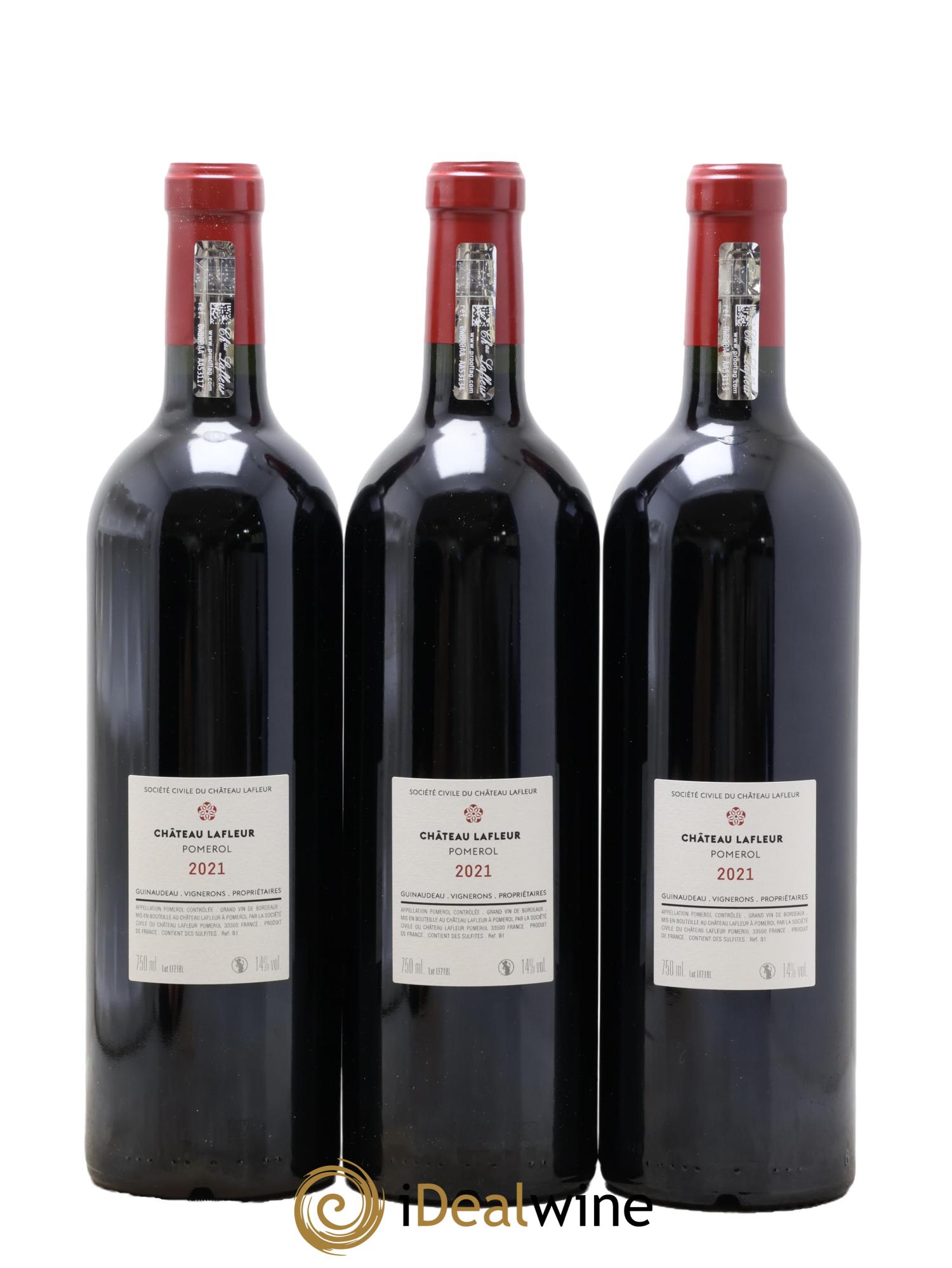 Château Lafleur 2021 - Lotto di 3 bottiglie - 1