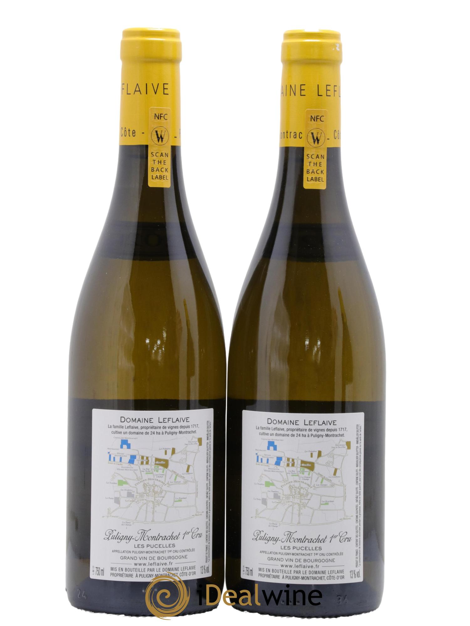 Puligny-Montrachet 1er Cru Les Pucelles Leflaive (Domaine) 2021 - Lot de 2 bouteilles - 1