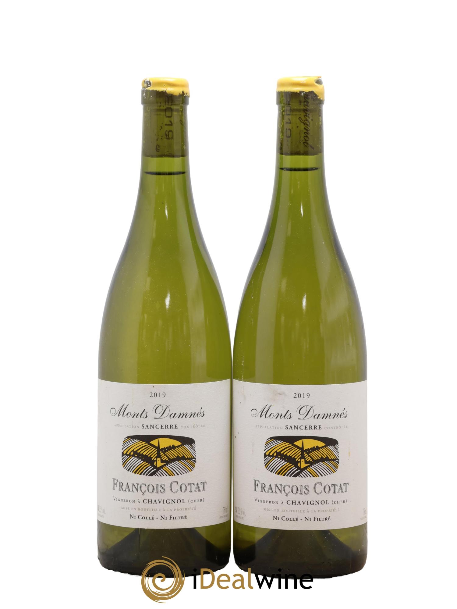 Sancerre Les Monts Damnés François Cotat 2019 - Lot de 2 bouteilles - 0