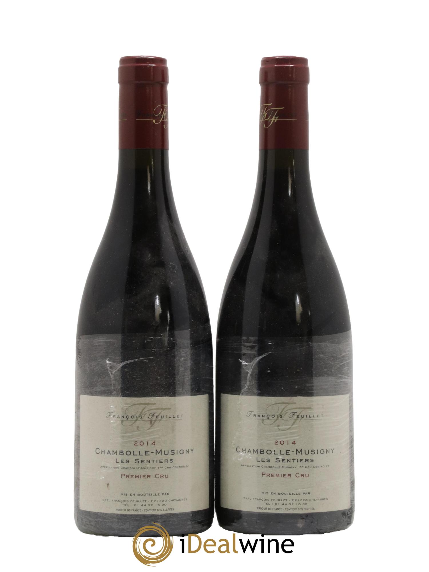 Chambolle-Musigny 1er Cru Les Sentiers Francois Feuillet 2014 - Lot de 2 bouteilles - 0