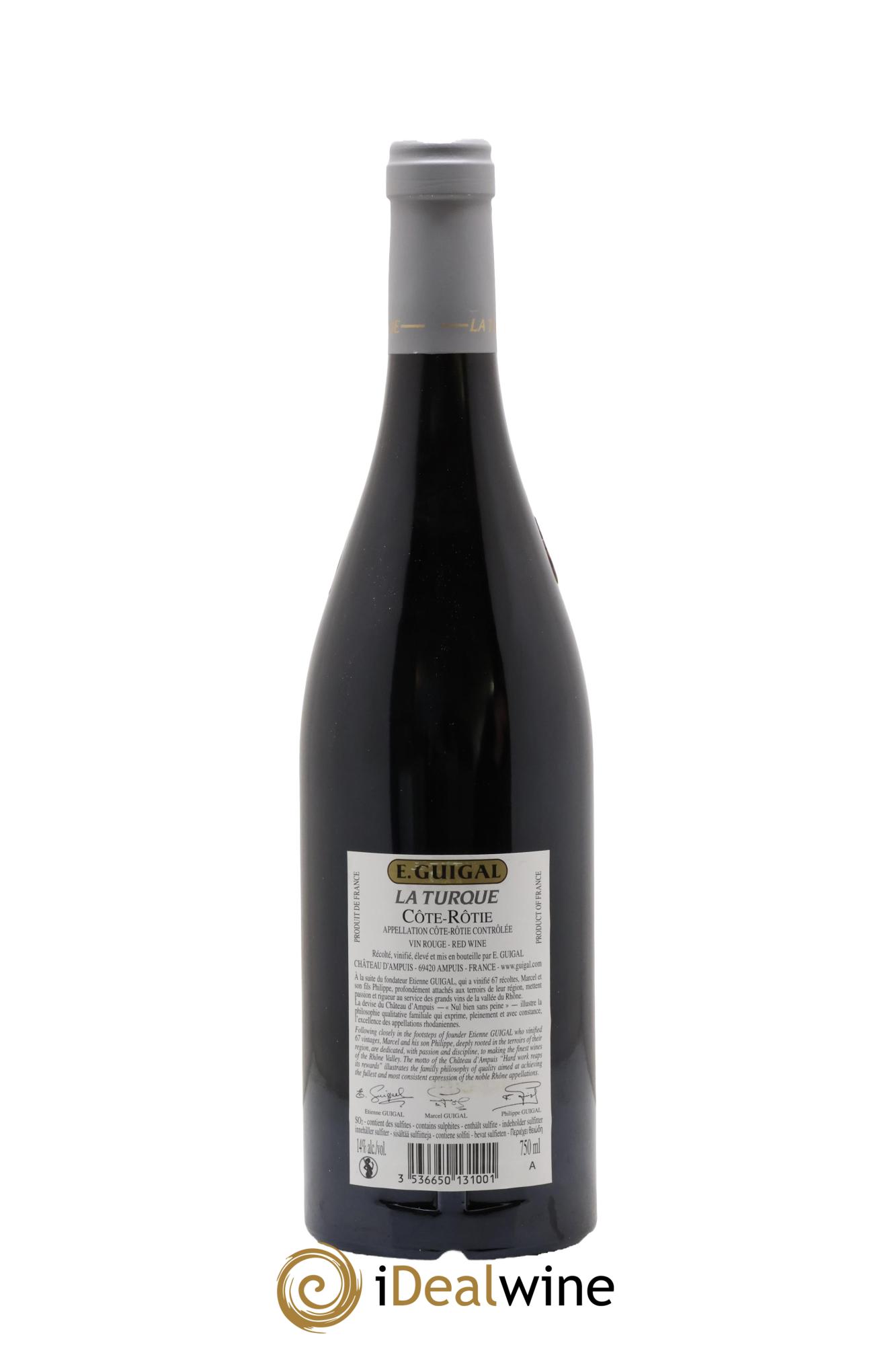 Côte-Rôtie La Turque Guigal 2017 - Lot of 1 bottle - 1