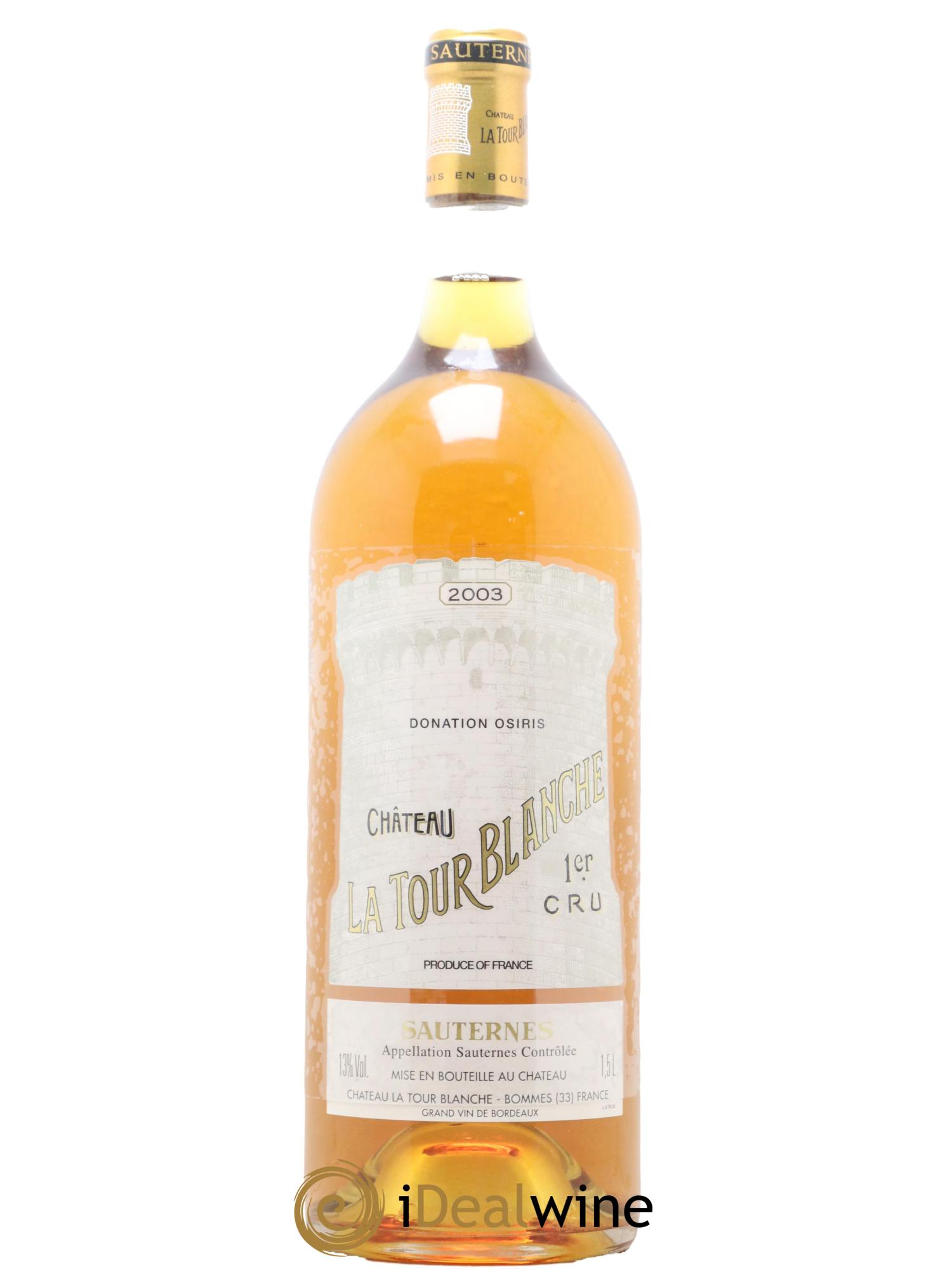 Château la Tour Blanche 1er Grand Cru Classé 2003 - Lotto di 1 magnum - 1