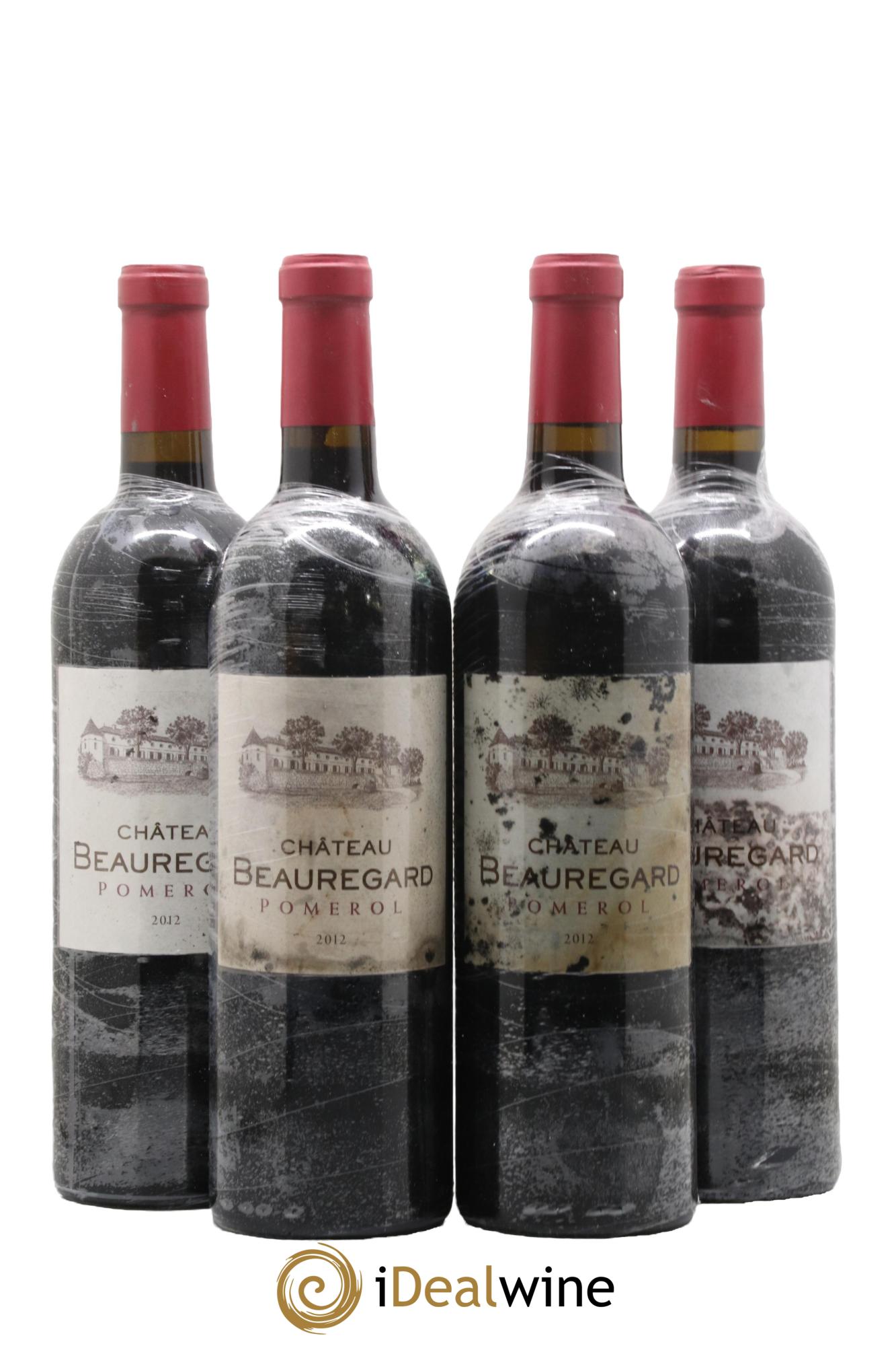 Château Beauregard 2012 - Lot of 4 bottles - 0