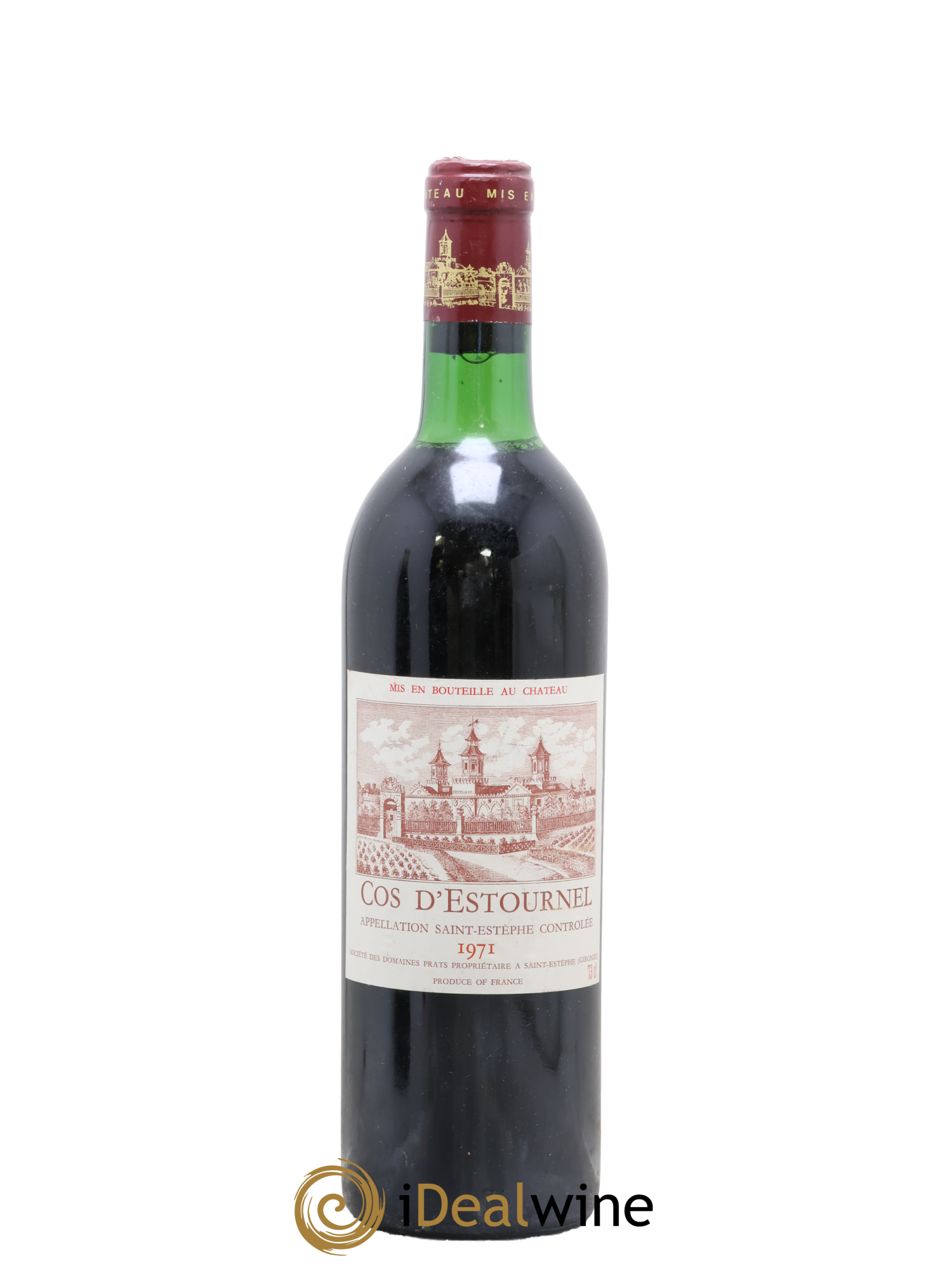 Cos d'Estournel 2ème Grand Cru Classé 1971 - Lot de 1 bouteille - 0