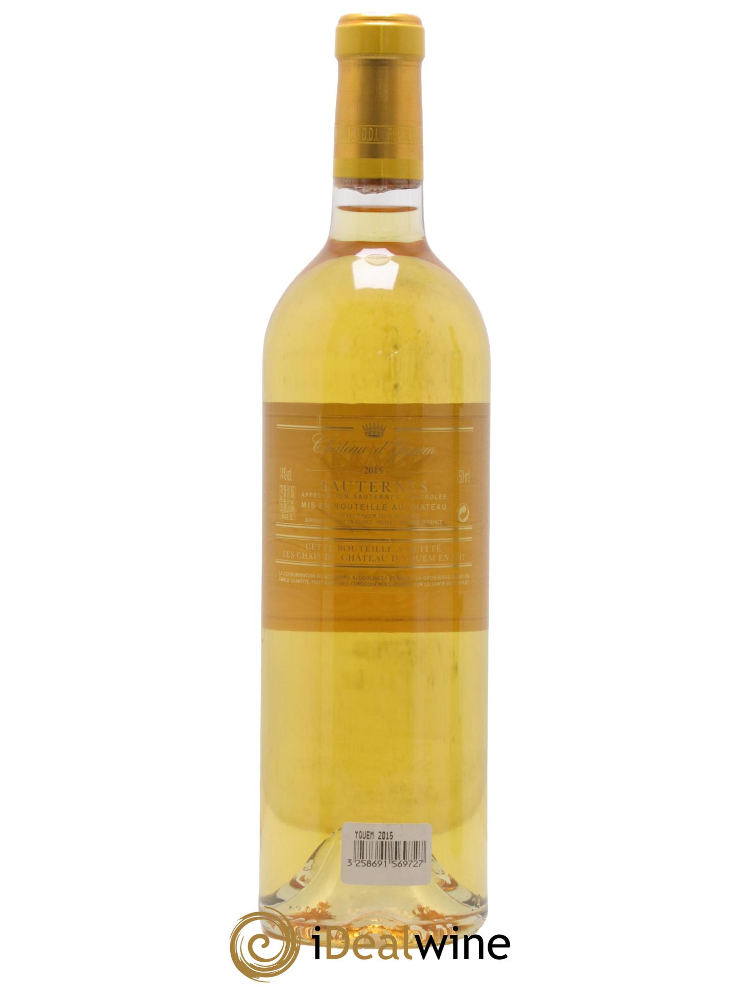 Château d' Yquem 1er Cru Classé Supérieur 2015 - Lotto di 1 bottiglia - 1