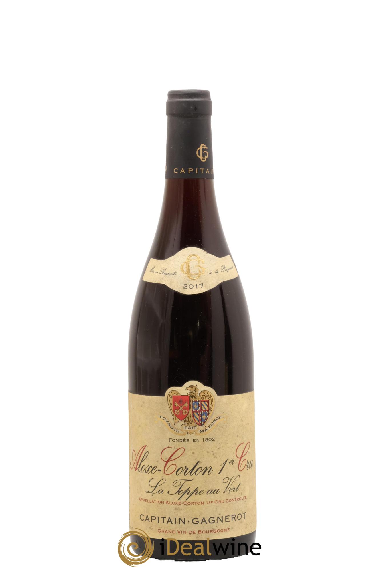 Aloxe-Corton 1er Cru La Toppe Au Vert Capitain-Gagnerot 2017 - Lot of 1 bottle - 0