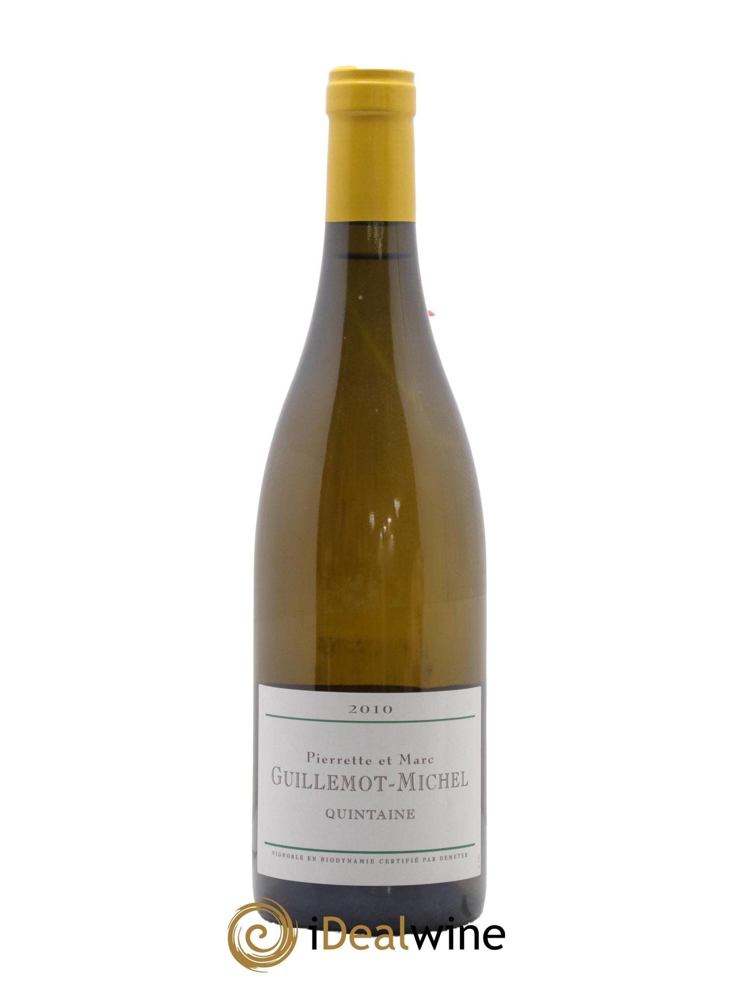 Viré-Clessé Quintaine Domaine Guillemot-Michel 2010 - Lot de 1 bouteille - 0