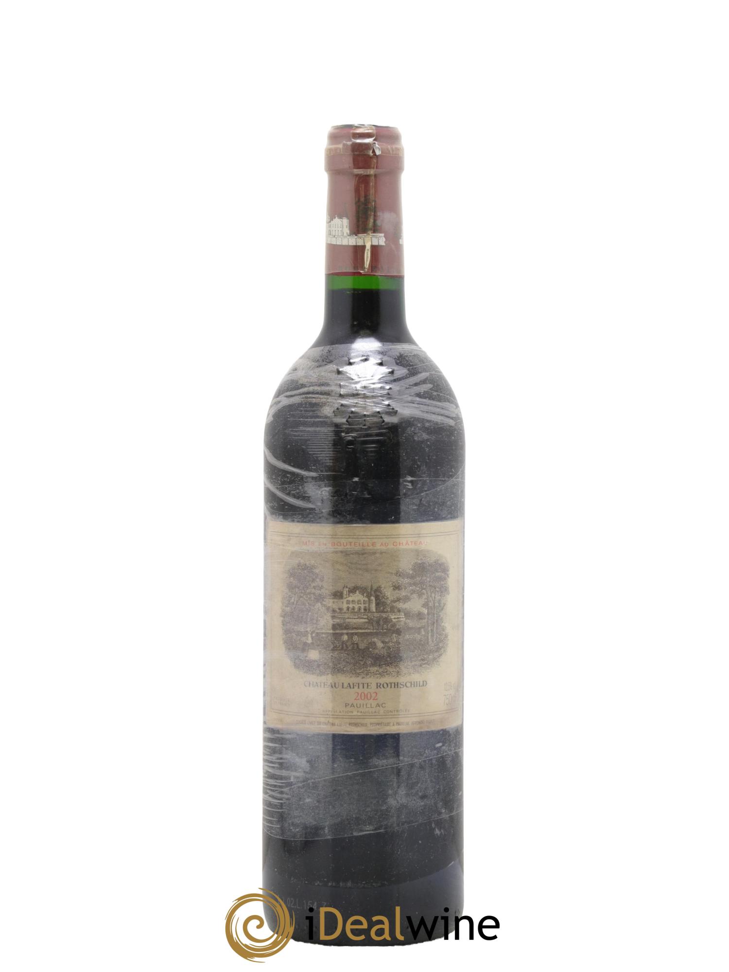 Château Lafite Rothschild 1er Grand Cru Classé 2002 - Lot de 1 bouteille - 0