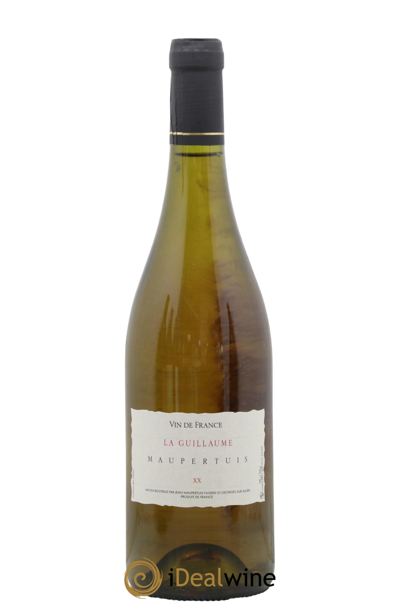 Vin de France La Guillaume Domaine Jean Maupertuis 2020 - Lot de 1 bouteille - 0