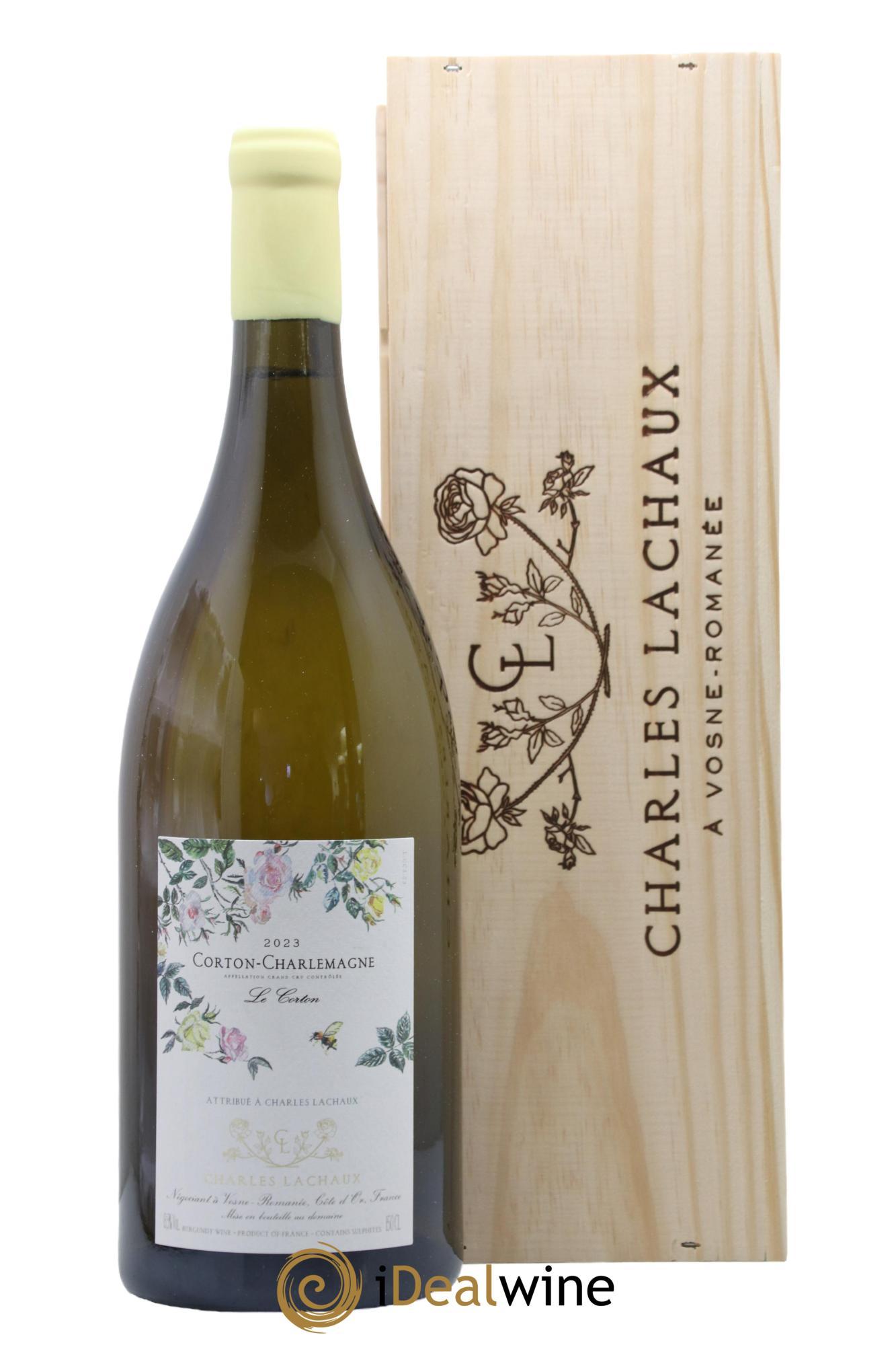 Corton-Charlemagne Grand Cru Le Corton Charles Lachaux  2023 - Lotto di 1 magnum - 0
