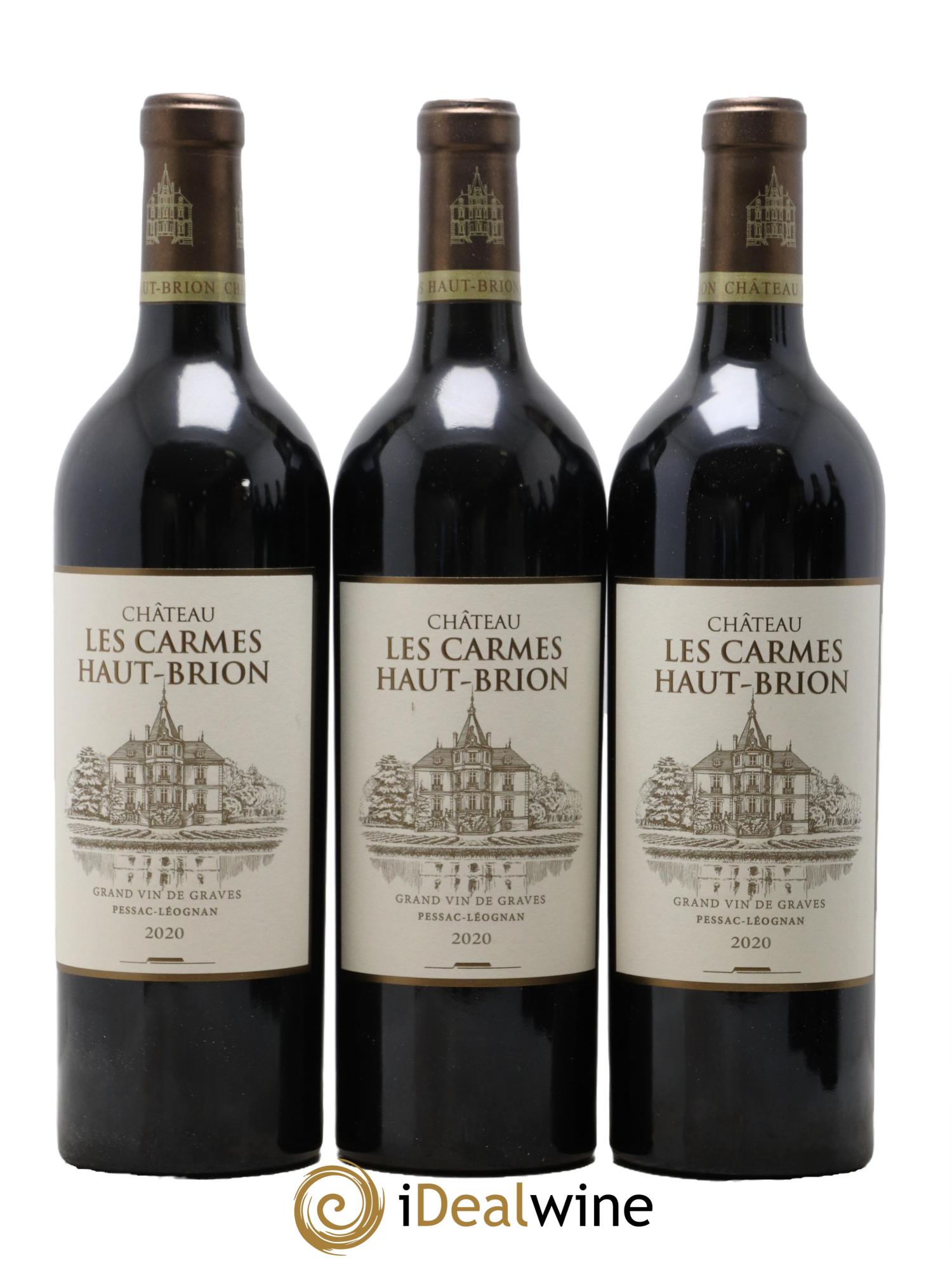Château Les Carmes Haut-Brion 2020 - Lot of 6 bottles - 2