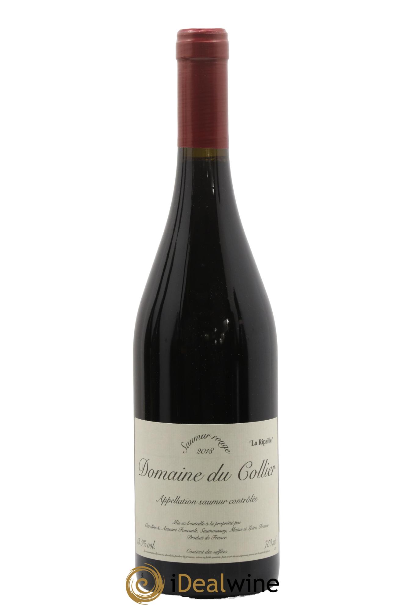 Saumur La Ripaille Domaine du Collier 2018 - Posten von 1 Flasche - 0