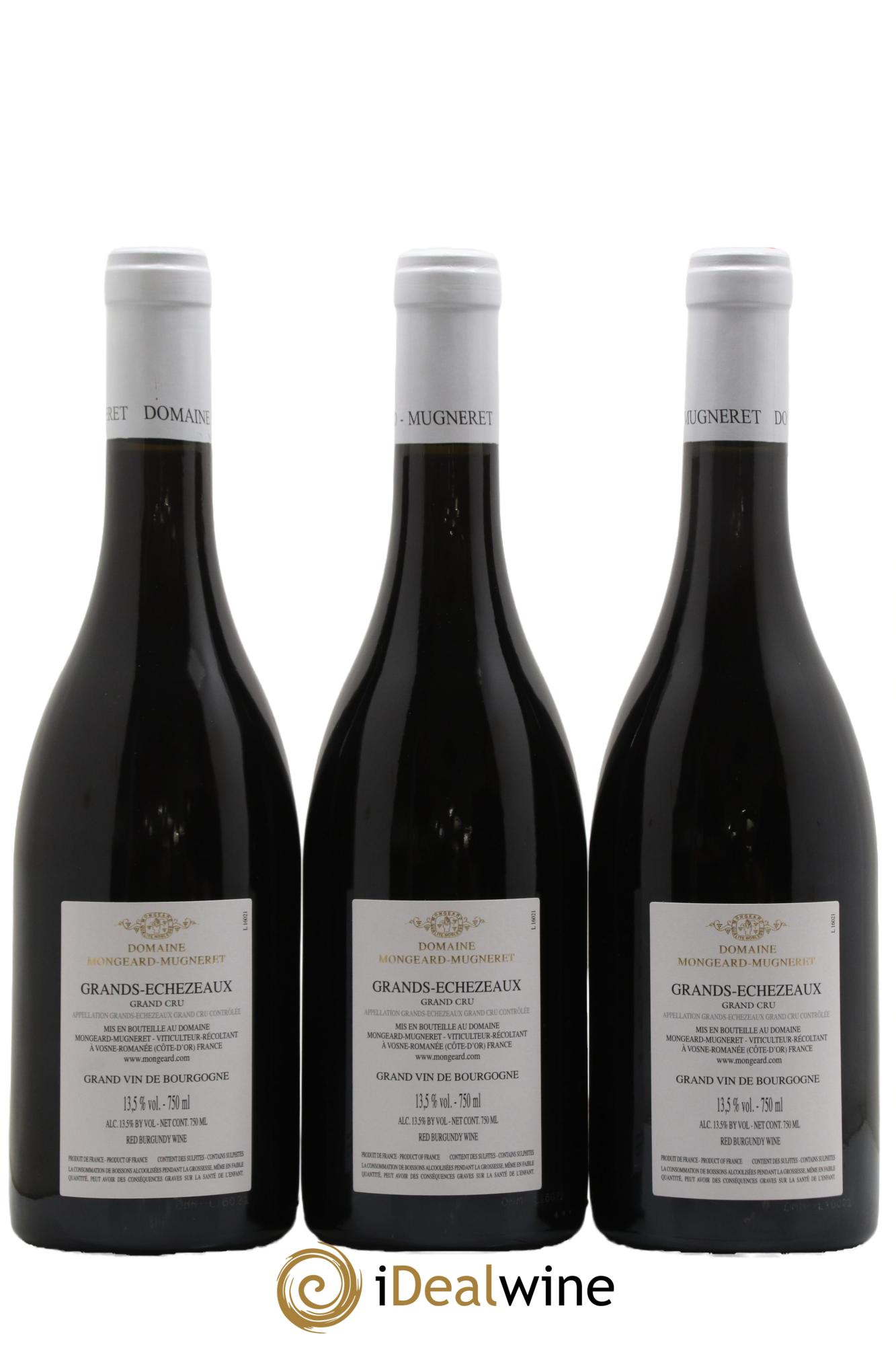 Grands-Echezeaux Grand Cru Mongeard-Mugneret (Domaine) 2021 - Lotto di 6 bottiglie - 4
