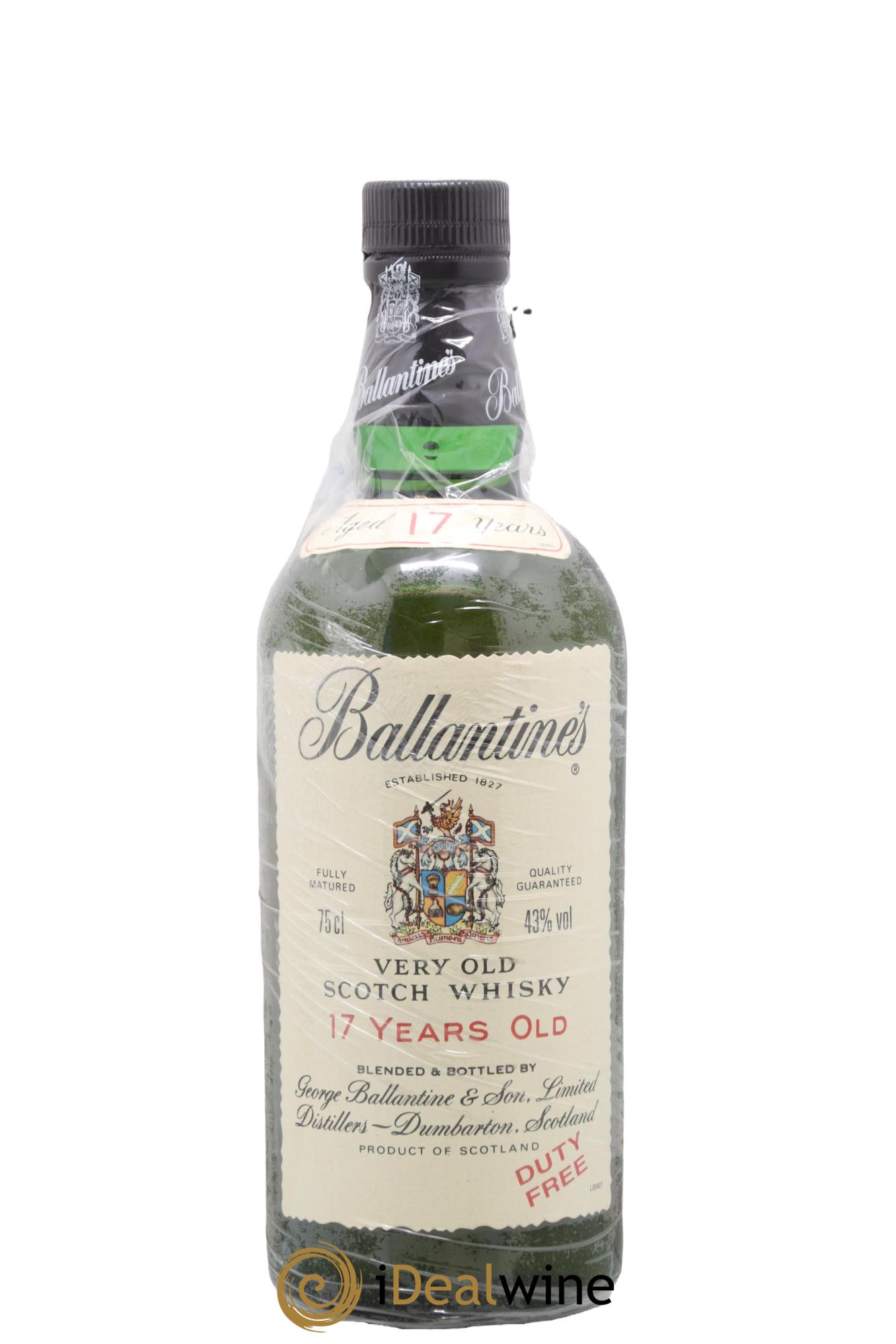 Ballantines 17 years Of. Very Old - Lot de 1 bouteille - 1