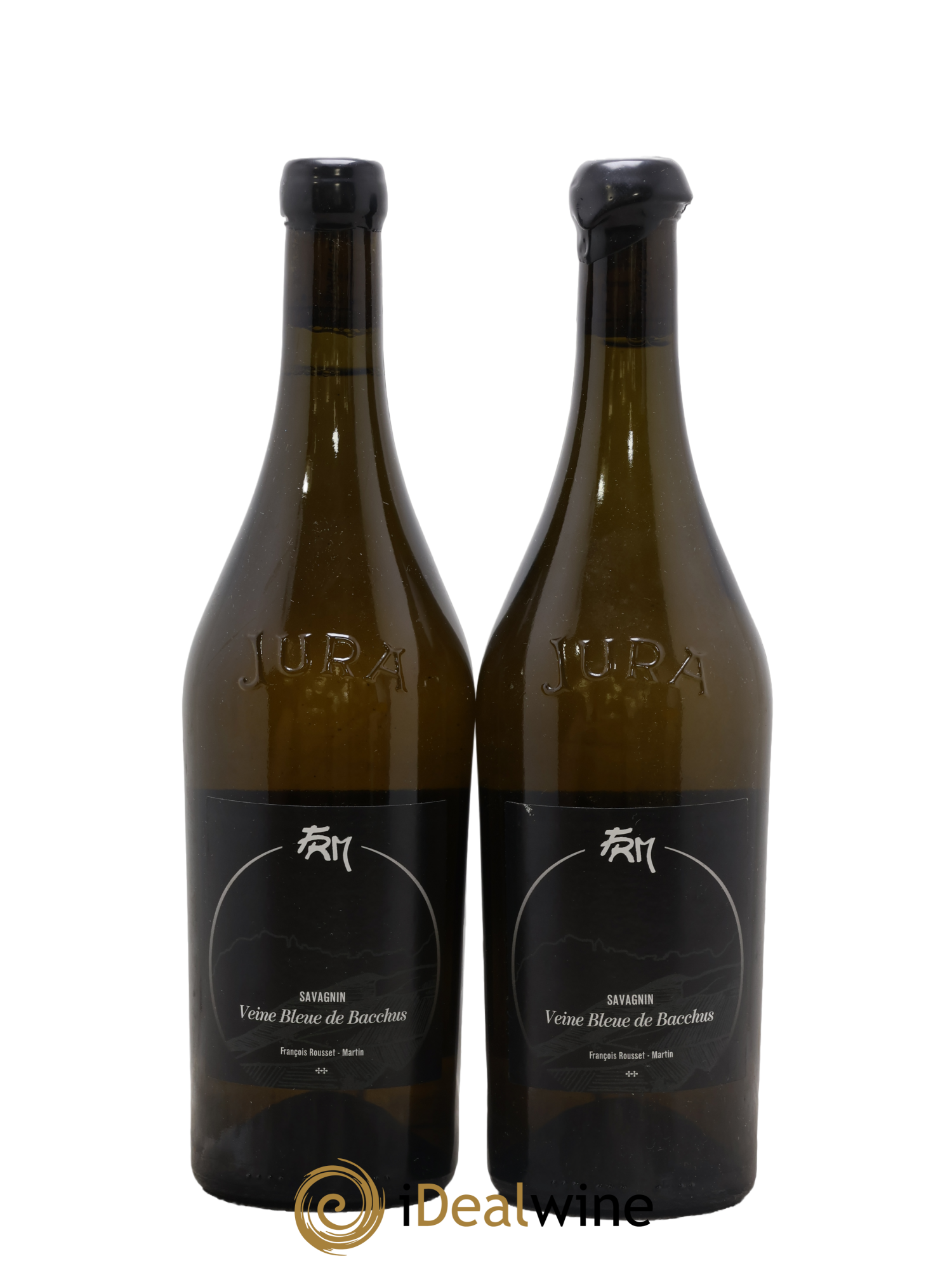 Côtes du Jura La Veine Bleue de Bacchus François Rousset Martin 2018 - Lot de 2 bouteilles - 0