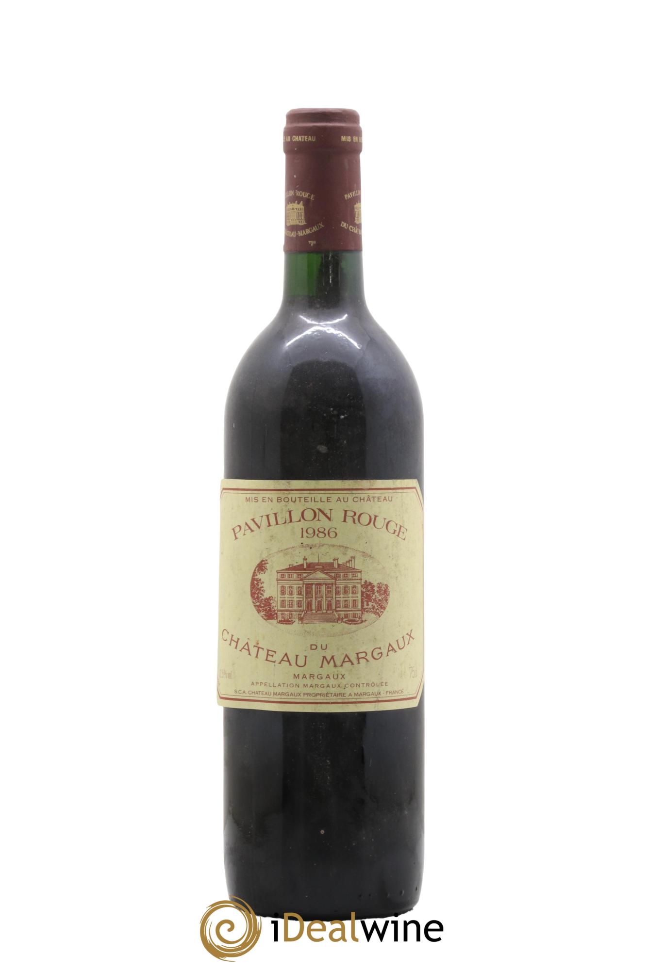 Pavillon Rouge du Château Margaux Second Vin 1986 - Lot of 1 bottle - 0