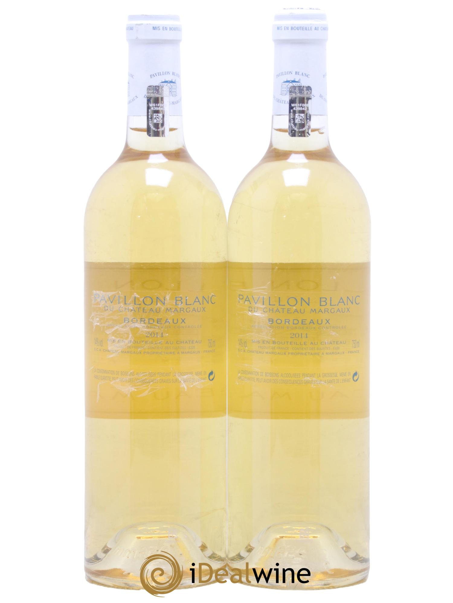 Pavillon Blanc du Château Margaux 2014 - Posten von 2 Flaschen - 1