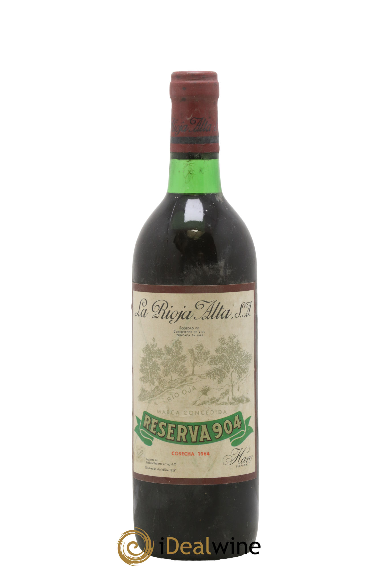 Rioja DOCA Reserva 904 La Rioja Alta 1964 - Lotto di 1 bottiglia - 0